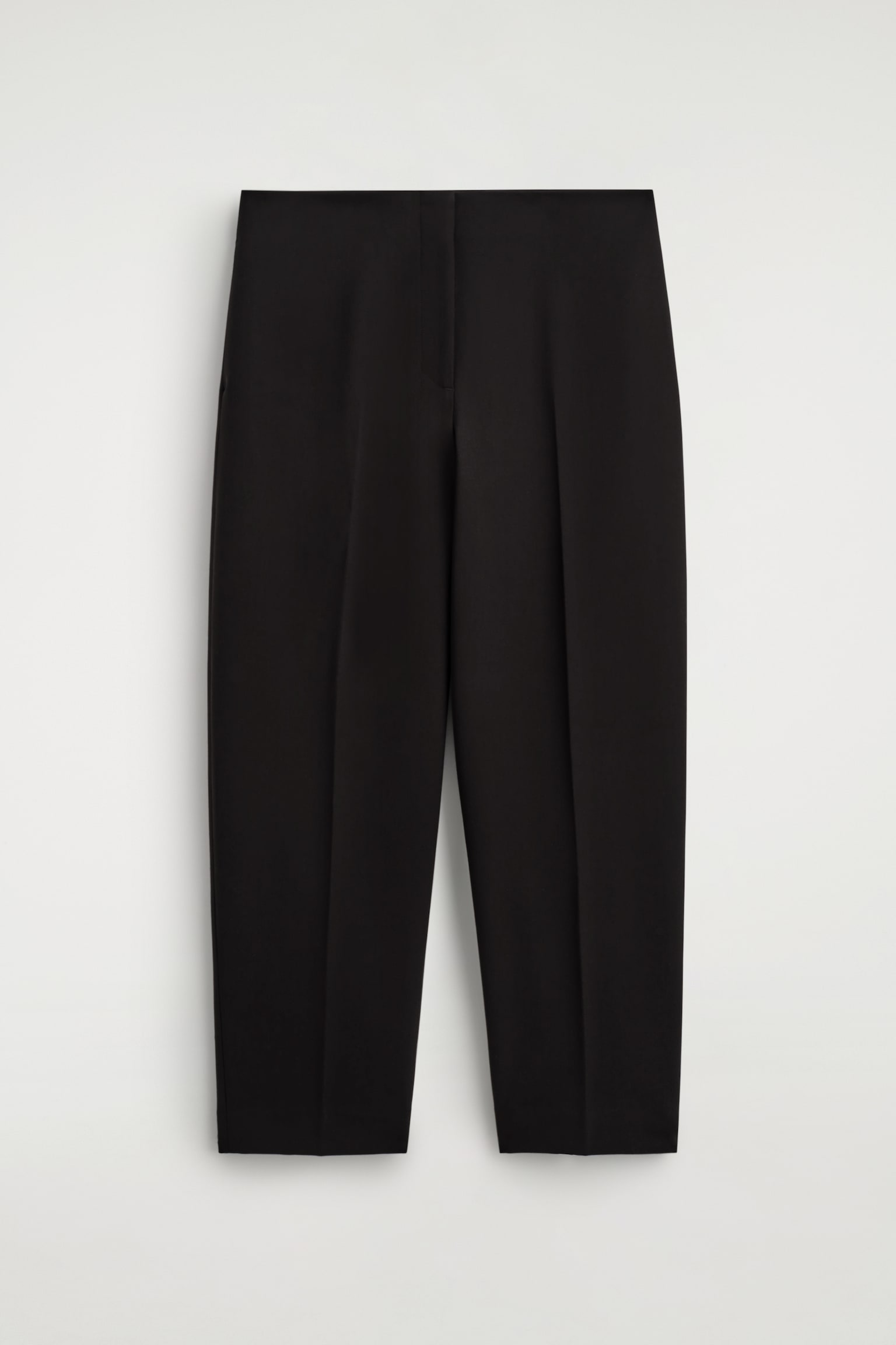 WOL-MIX BROEK MET TONBROEK-PIJP - DONKERBRUIN - 2