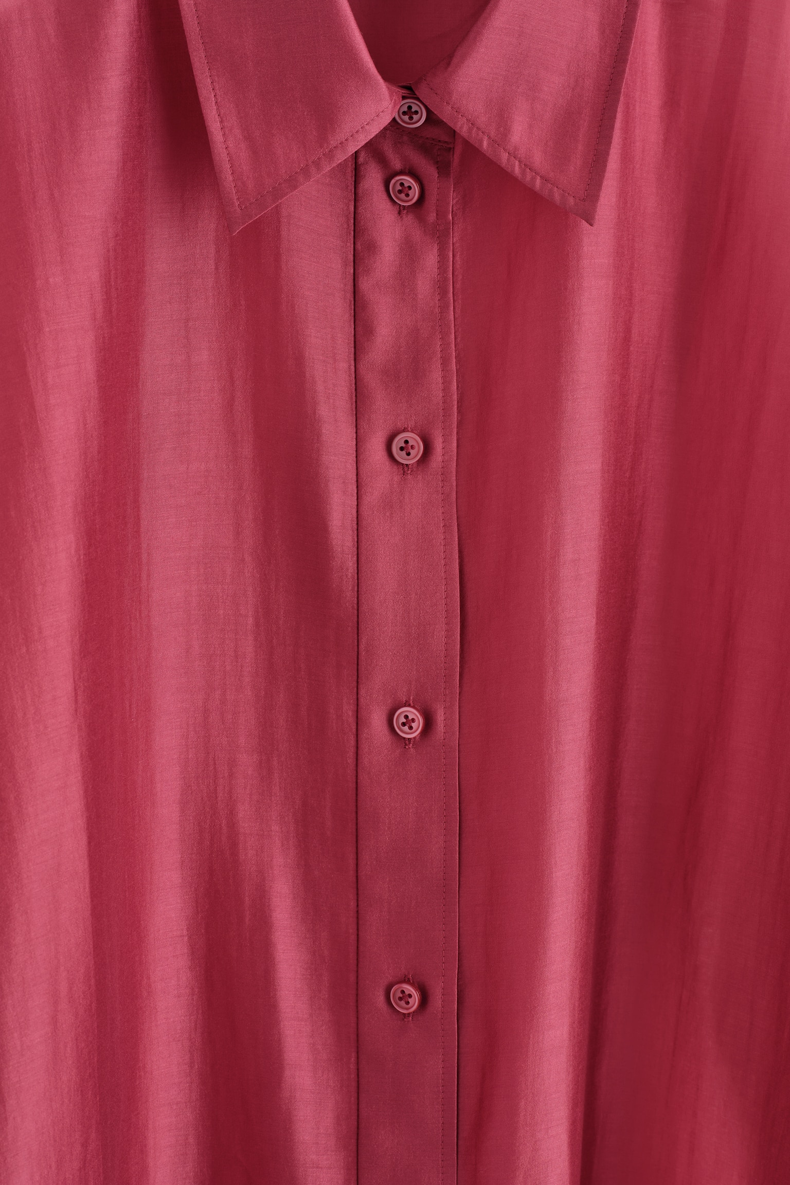 CHEMISE DIAPHANE - Rose foncé - 4