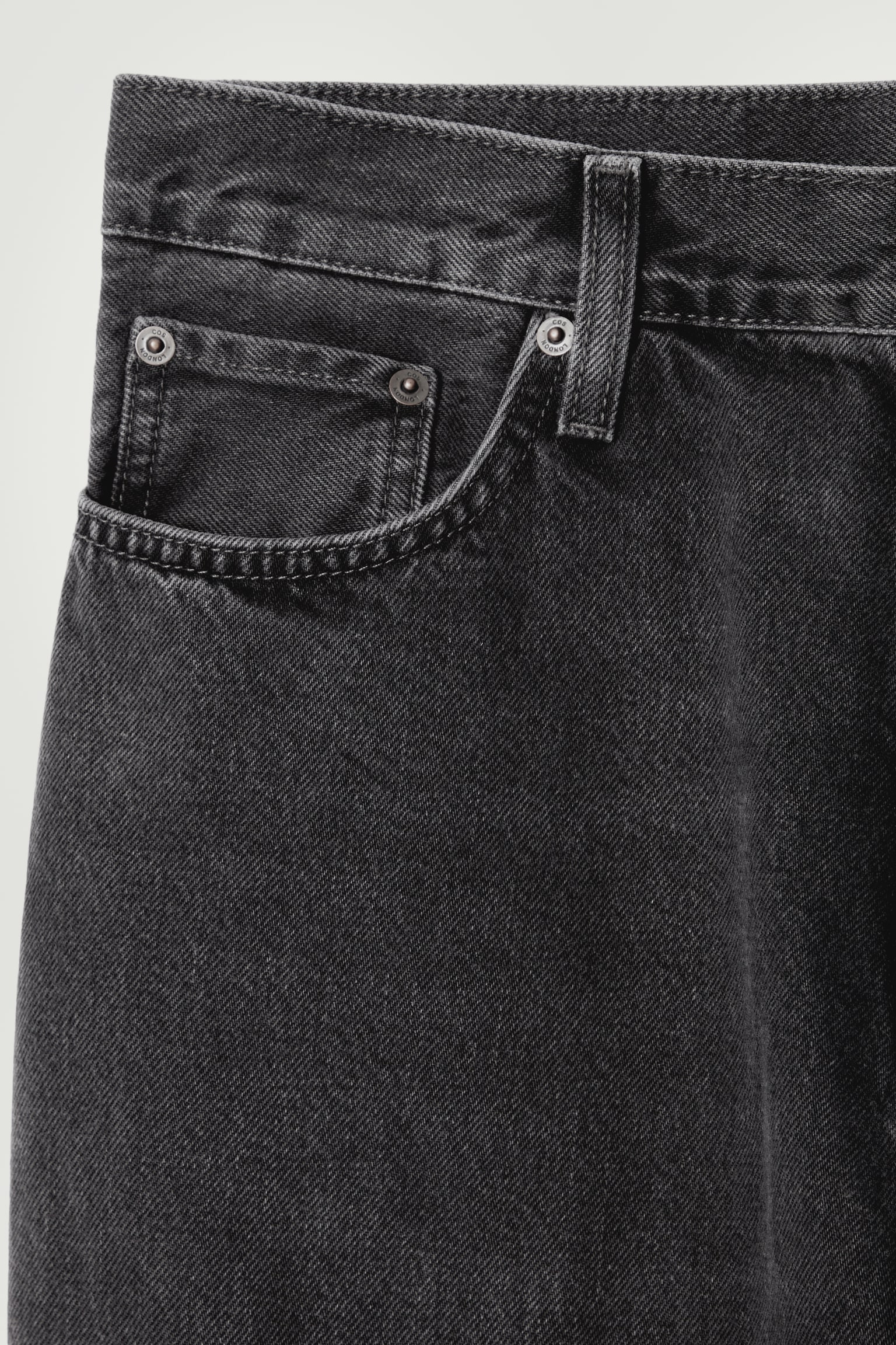 RIDER WIDE-LEG JEANS - WASHED BLACK/DUSTY BLUE - 3