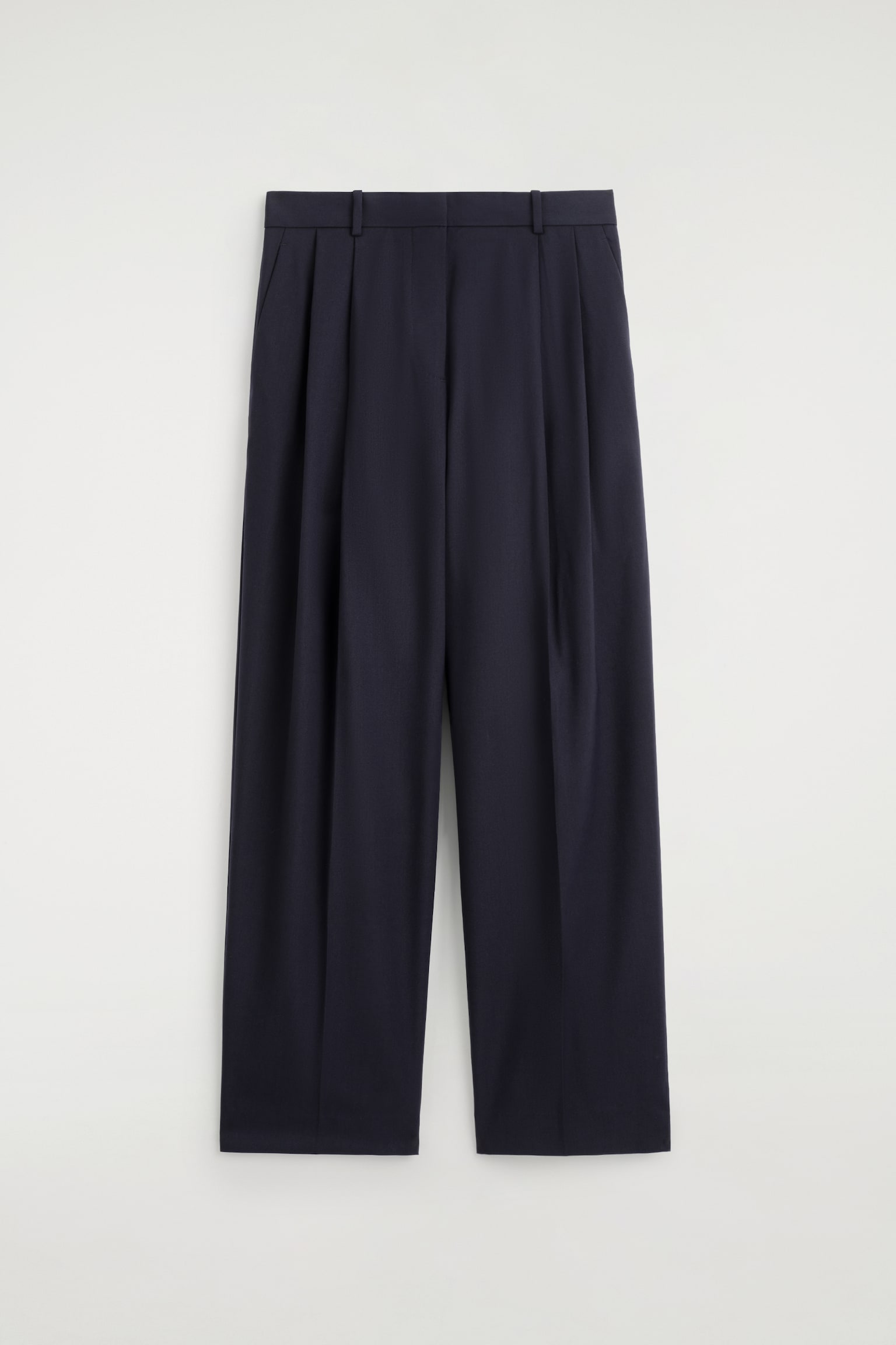 Rennot twill-leveälahkeiset housut - laivastonsininen/musta - 2