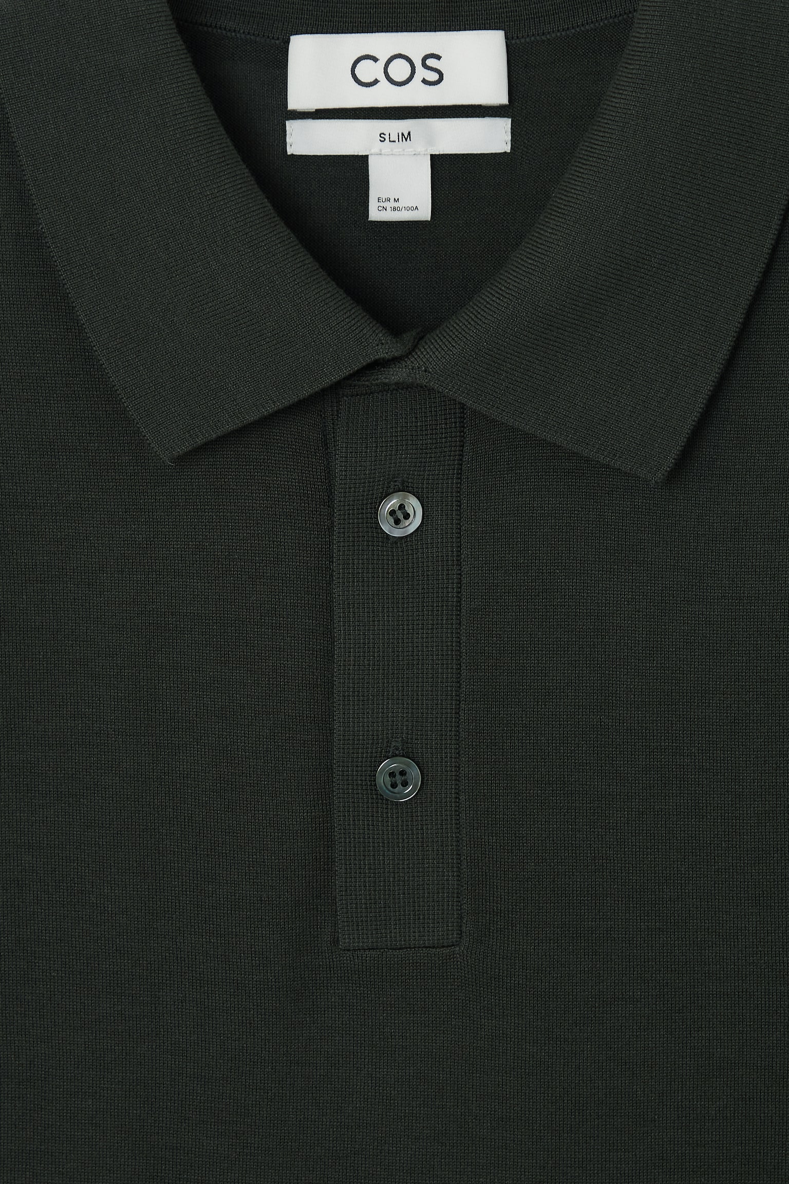 SLIM KNITTED SILK POLO SHIRT - DARK GREEN/DARK-GREY MÉLANGE/MINT GREEN/NAVY/DUSTY BLUE/COBALT BLUE/RUST RED - 3