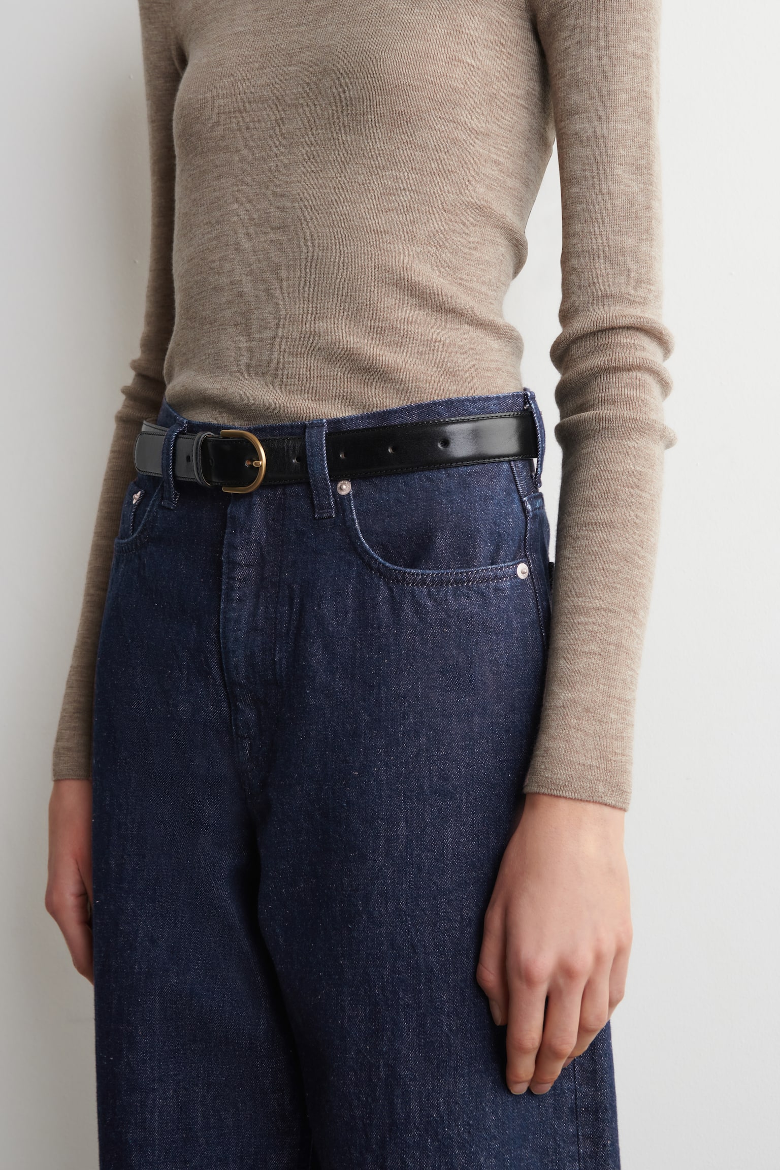 BAY BARREL-LEG JEANS - DONKERBLAUW/Kaki bruin/LICHTROZE/WIT/ZWART/BLAUW - 5