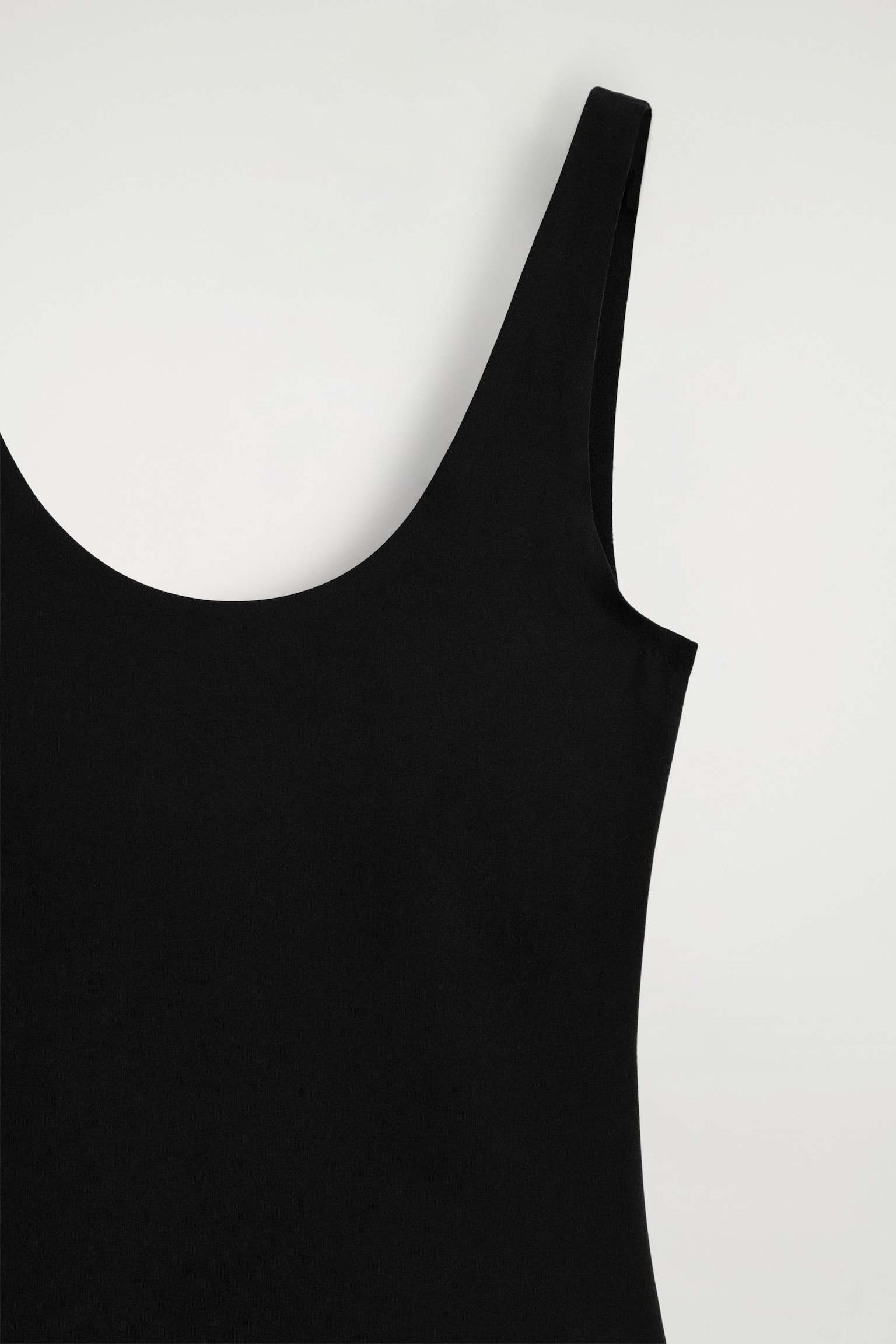 BODY AUS INTERLOCK-JERSEY - SCHWARZ - 6