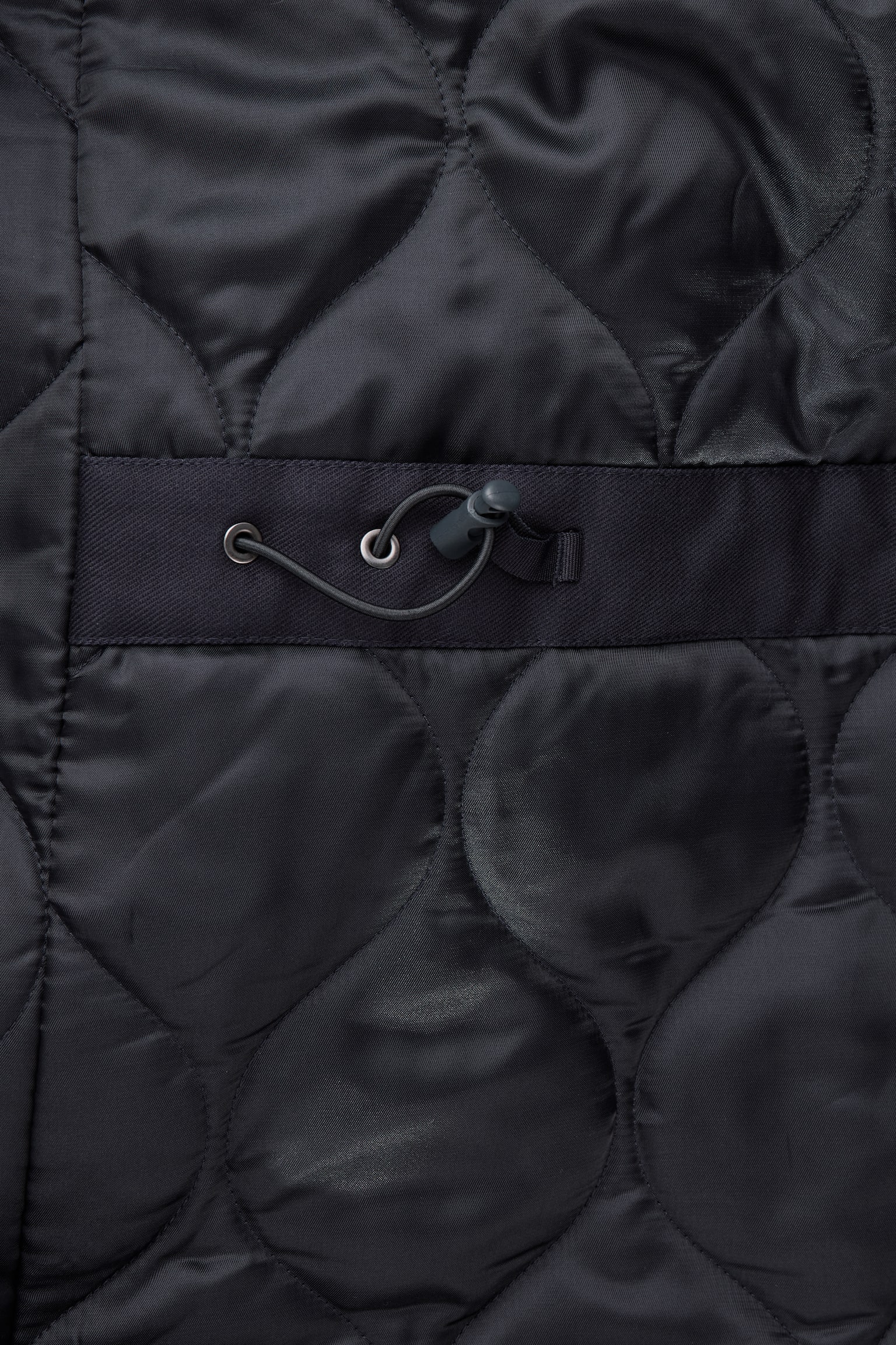 PADDED HOODED PARKA - NAVY - 3