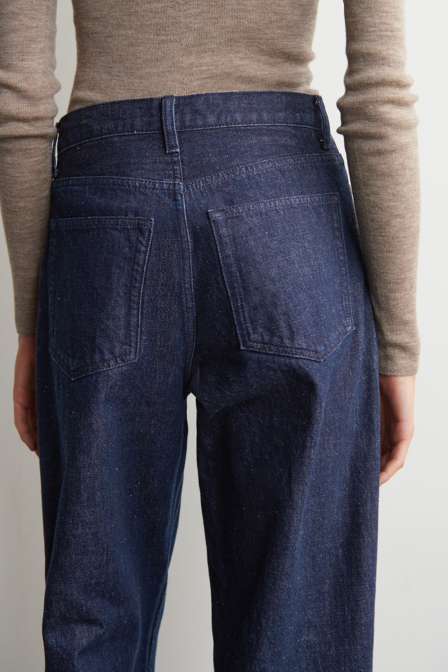 BAY BARREL-LEG JEANS - DONKERBLAUW/Kaki bruin/LICHTROZE/WIT/ZWART/BLAUW - 4