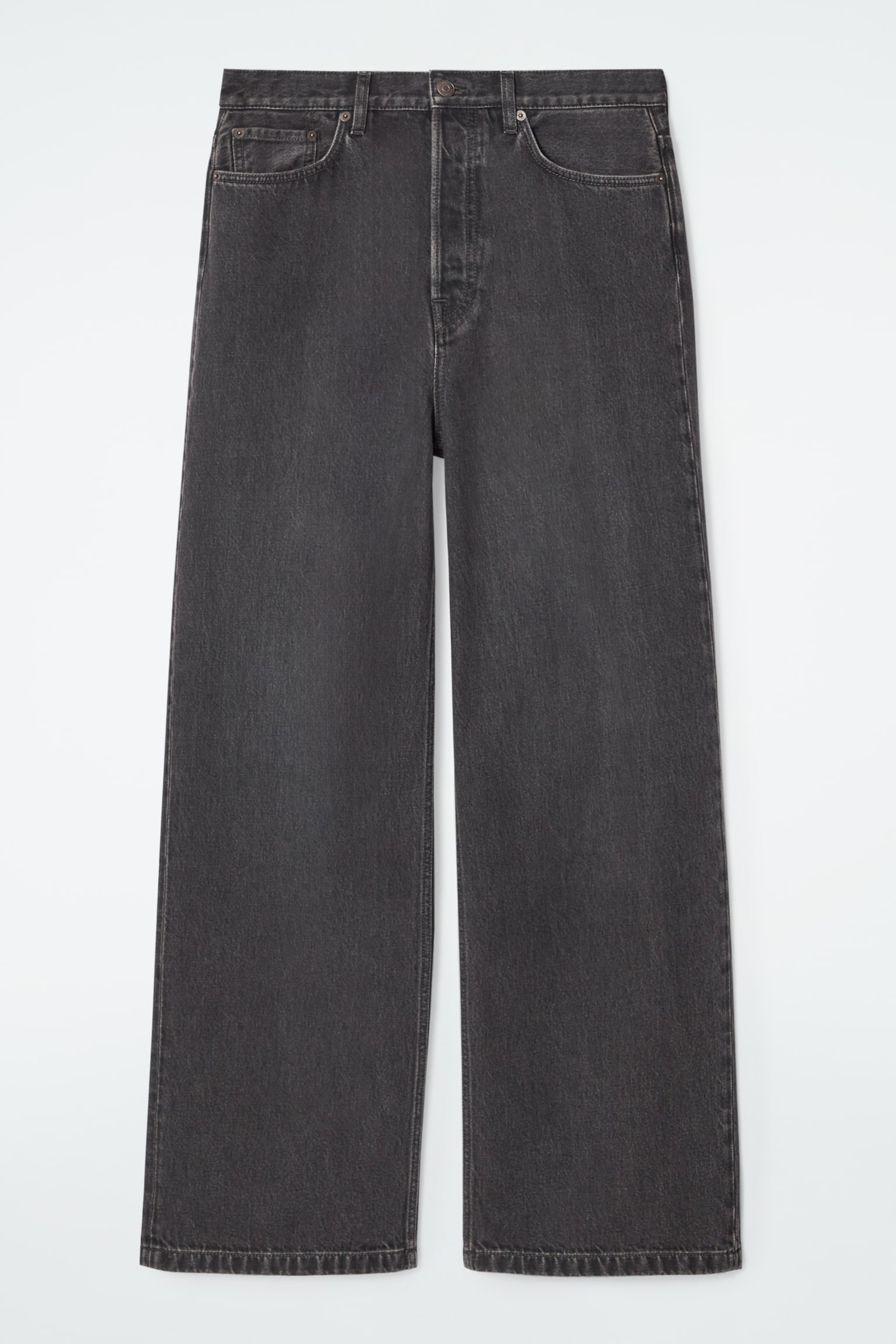 VOLUME WIDE-LEG JEANS - WASHED BLACK/PETROL BLUE/BLUE/DUSTY BLUE/MID-BLUE/LIGHT BLUE/LIGHT BLUE - 2