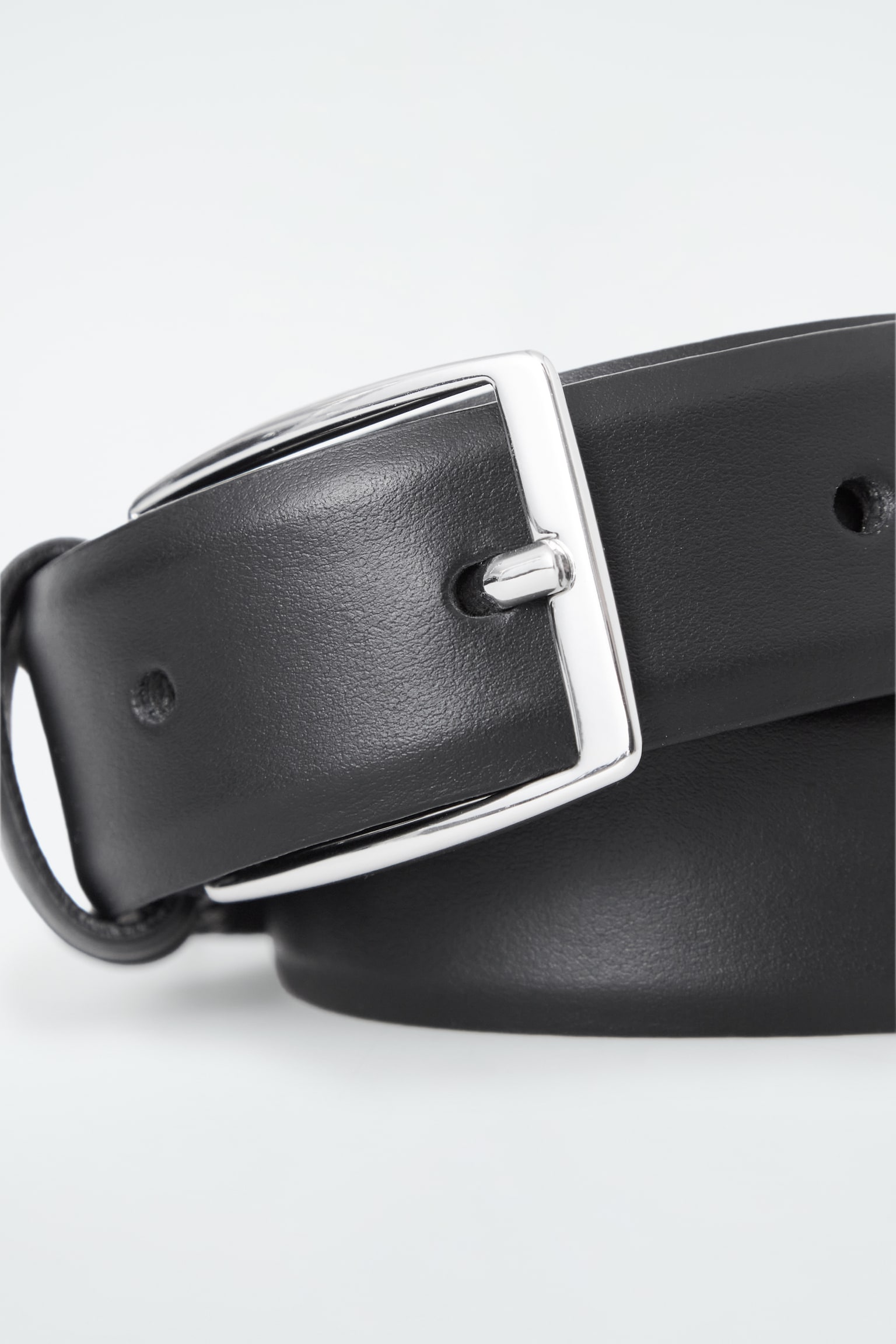 CLASSIC LEATHER BELT - BLACK/BLACK/DARK BROWN/BROWN - 4