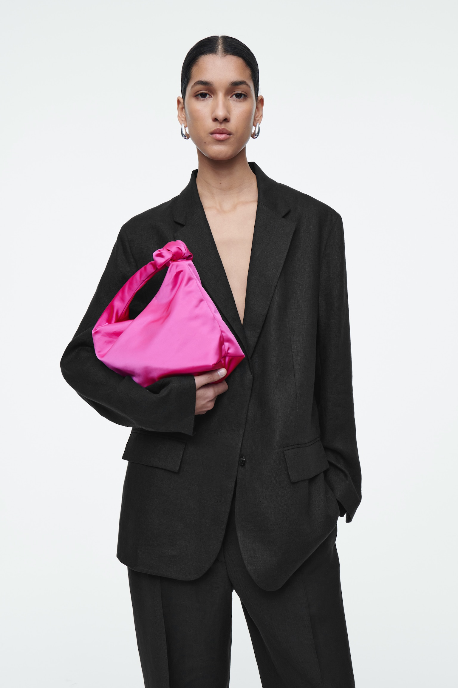 HITCH MICRO GRAB BAG - NYLON - MAGENTA/BLACK/BEIGE - 1