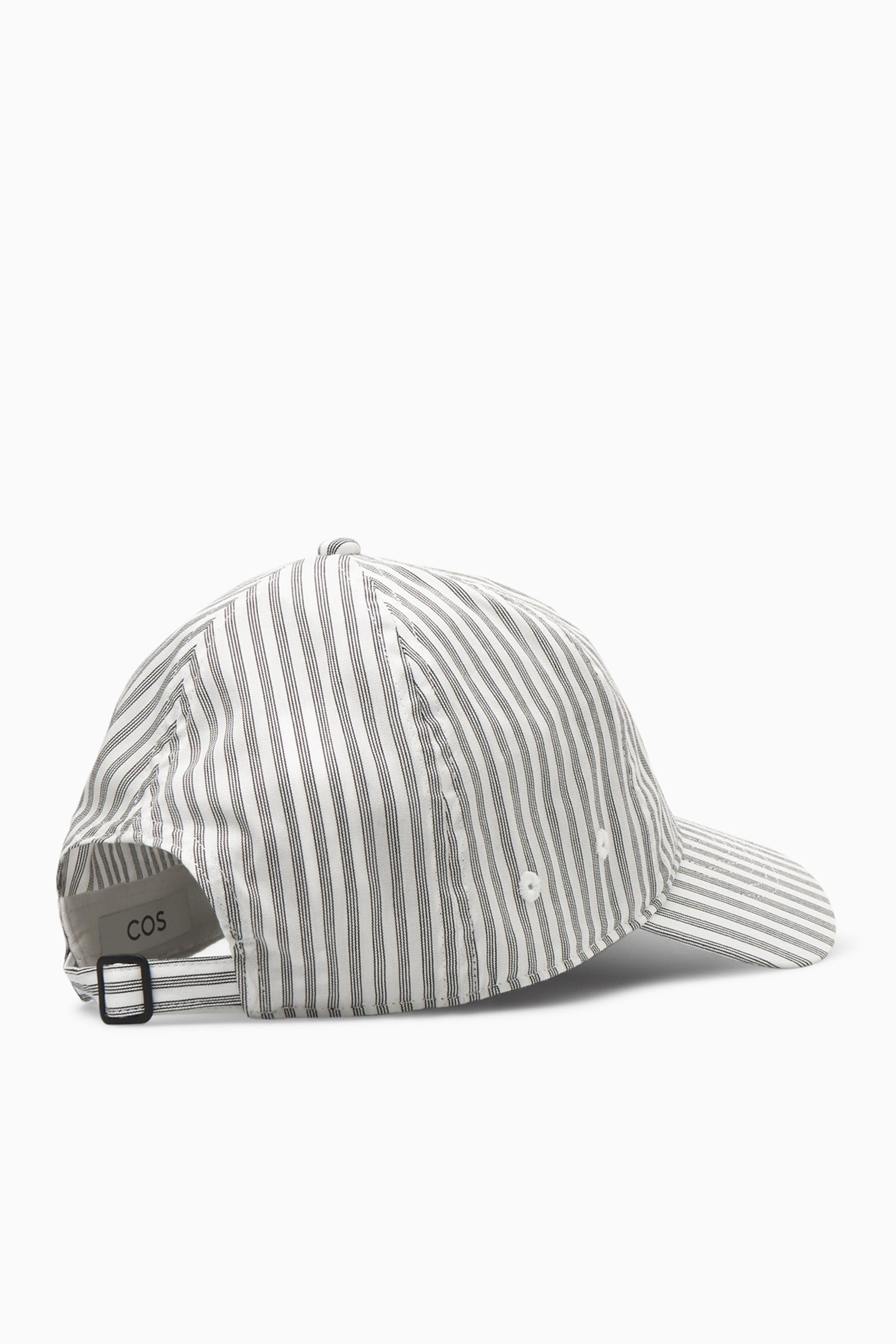 STRIPED BASEBALL CAP - WHITE / STRIPED - 3