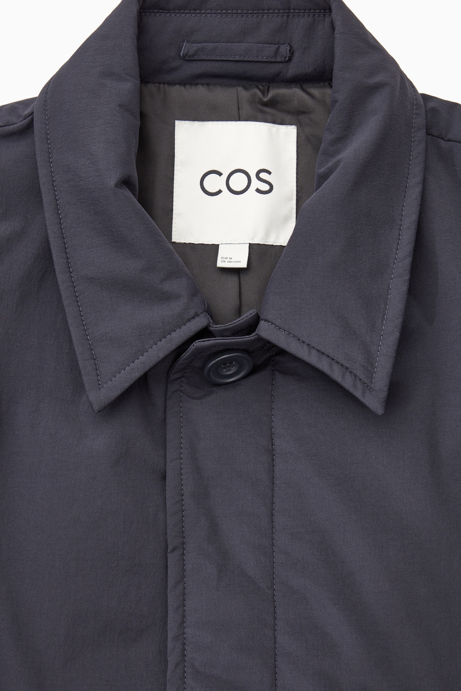 PADDED CAR COAT - NAVY - 3