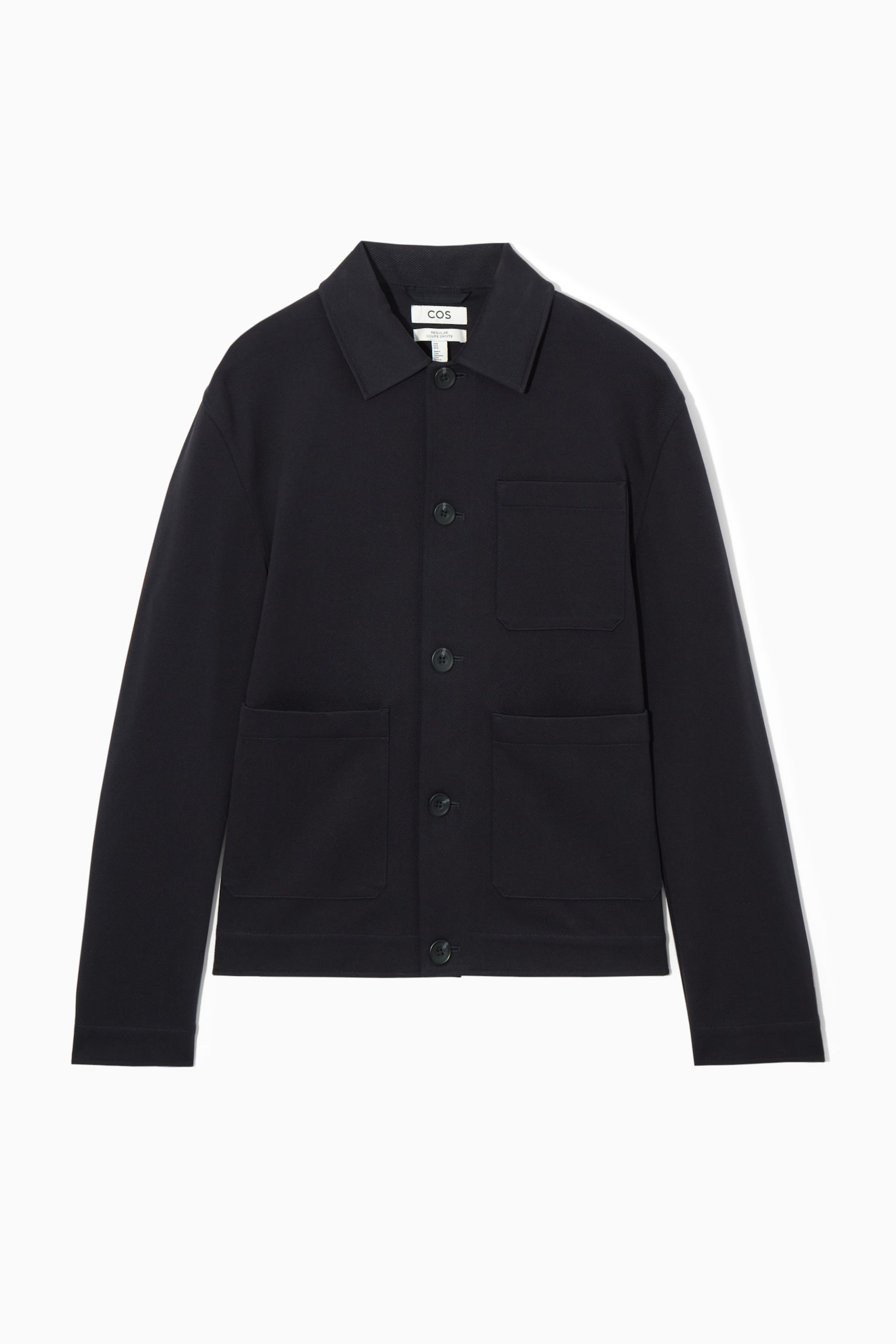 TWILL UTILITY JACKET - NAVY/BLACK/OFF-WHITE - 2