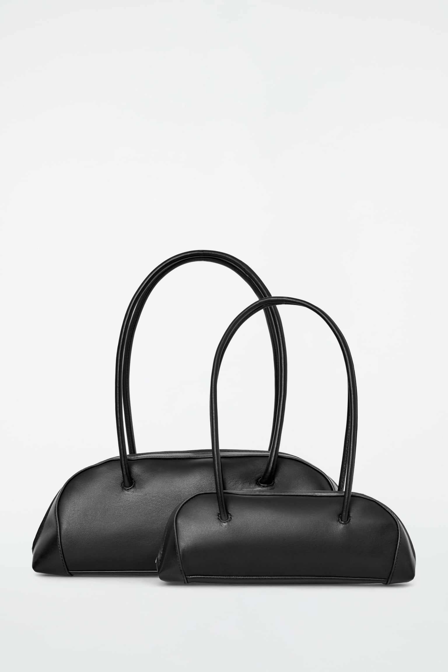 EASTSIDE MINI BOWLING BAG - LEATHER - BLACK - 4