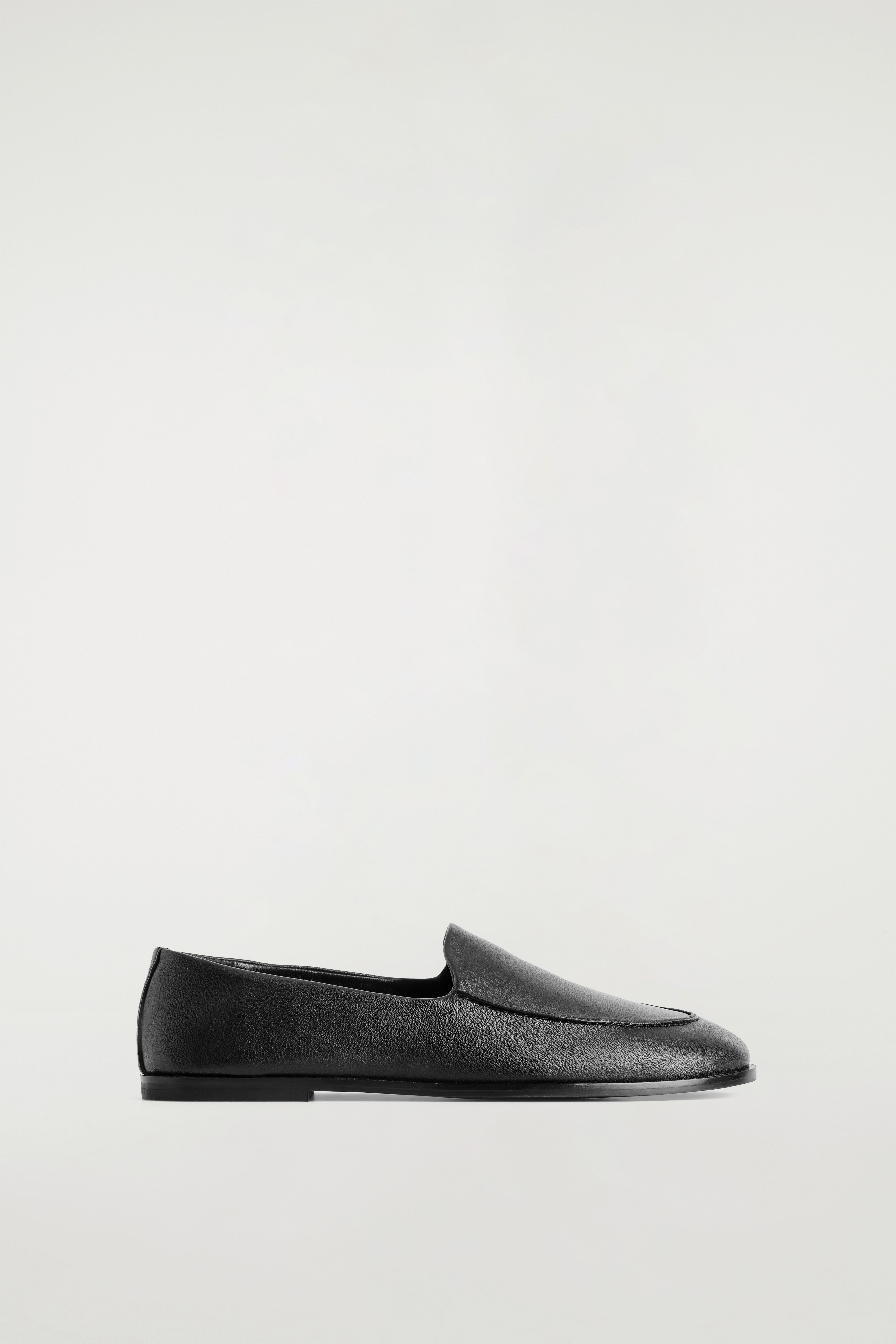 MOCASSINS CLASSIQUES EN CUIR - NOIR