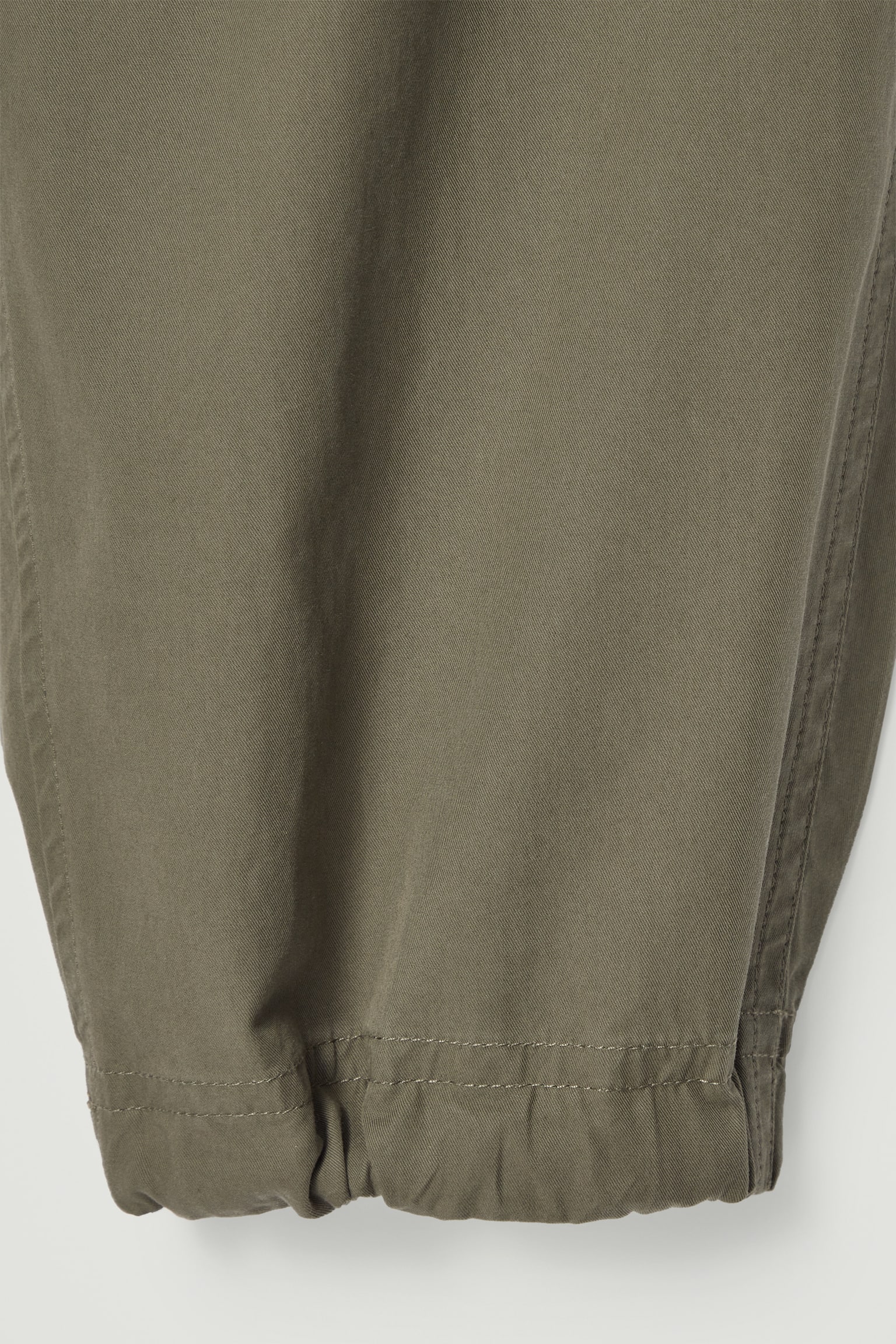 COTTON CARGO TROUSERS - KHAKI/BEIGE - 7