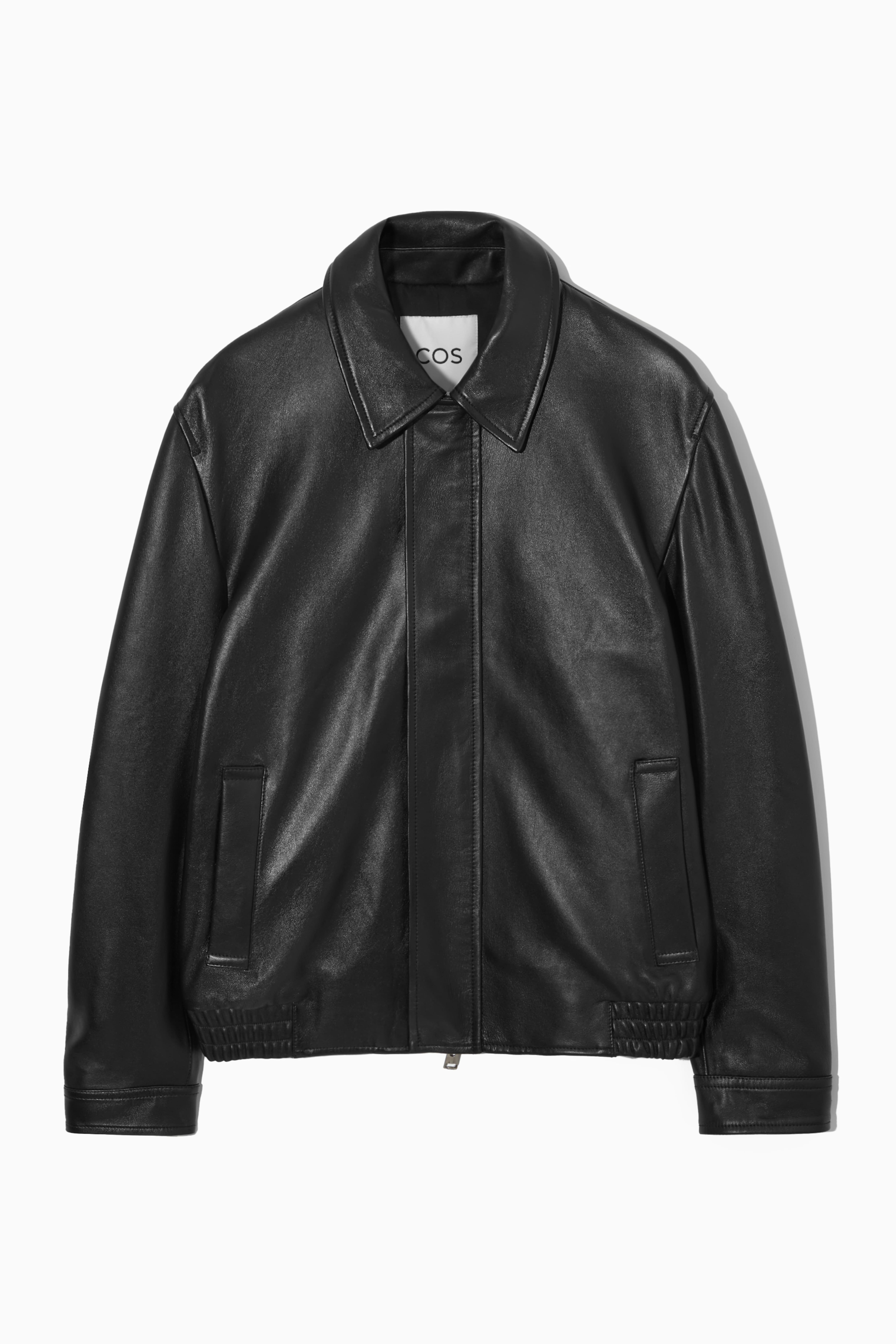 Leather coat h&m best sale