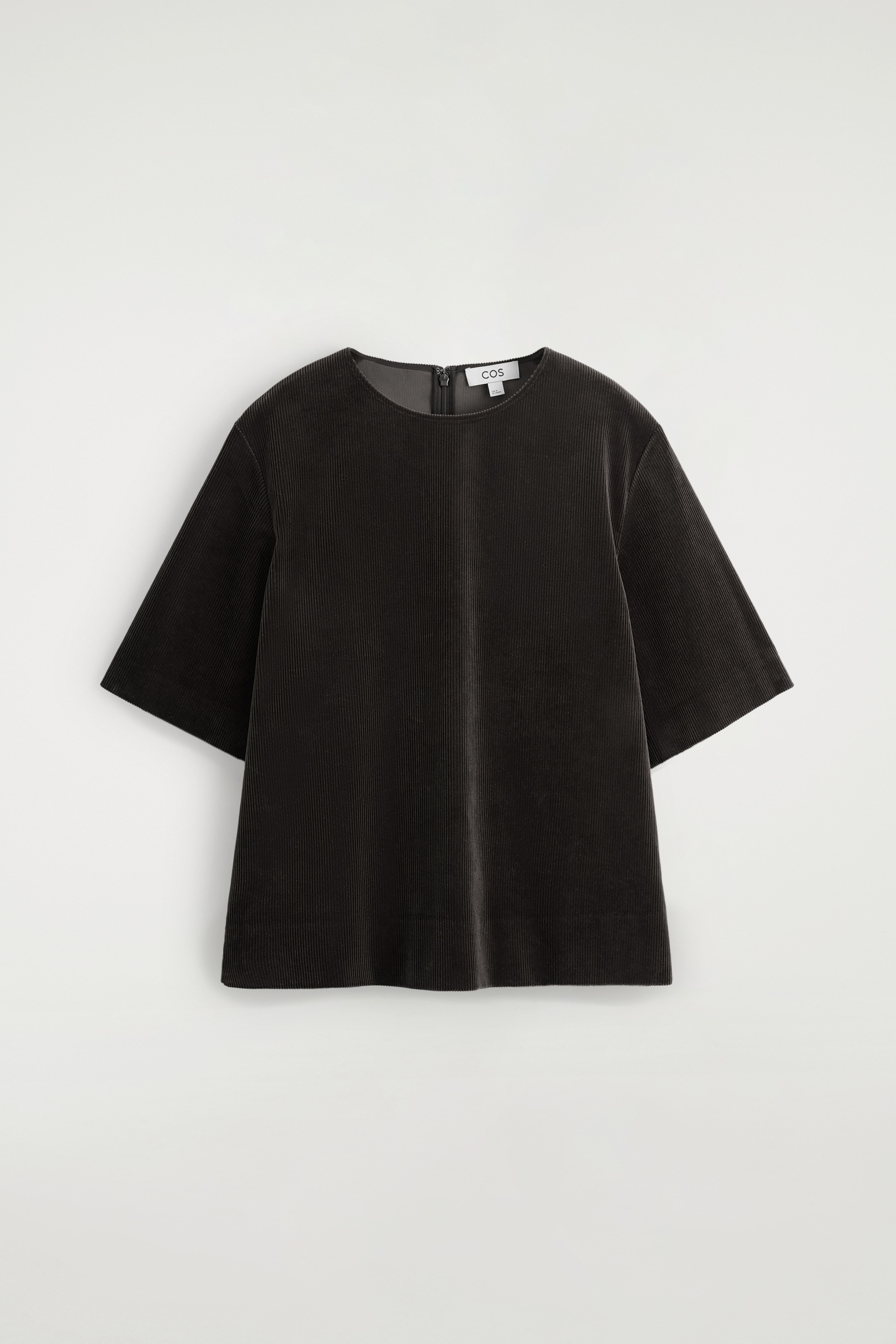 Cordfløyelstopp - Mørkebrun
