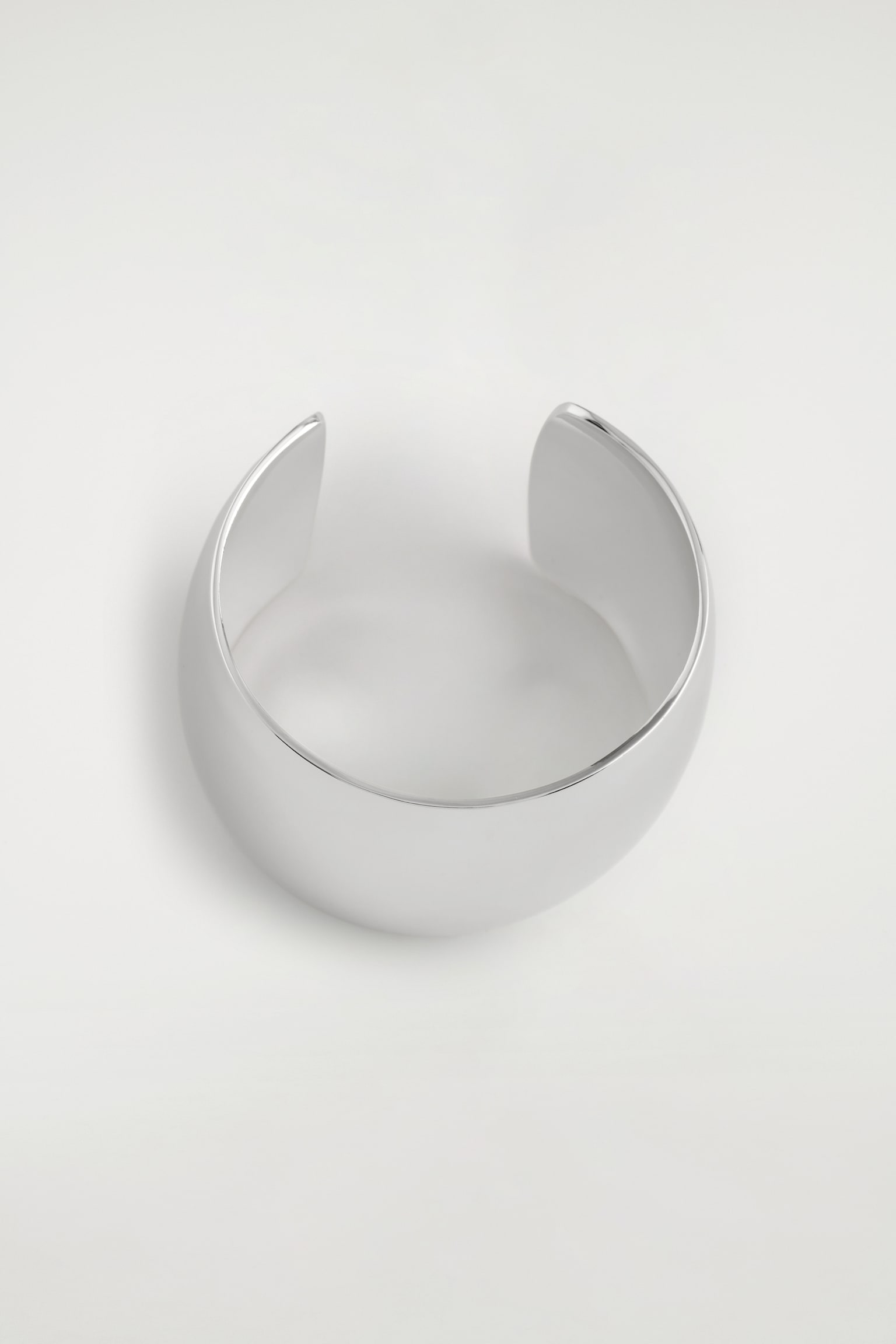 BREITE ARMSPANGE - SILBER - 3