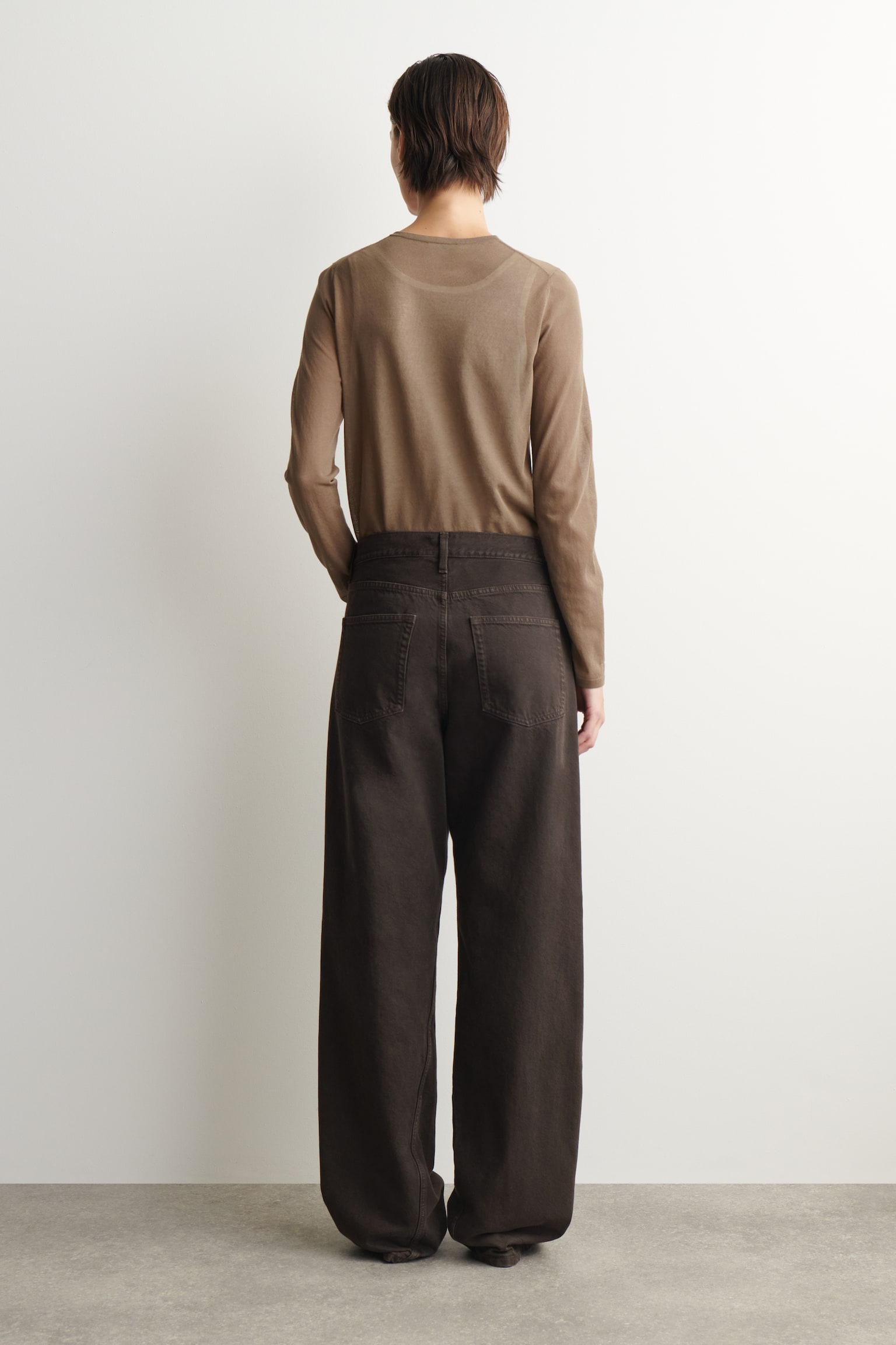 FACADE JEANS MIT GERADEM BEIN - BRAUN/BLAU/Blau - 9