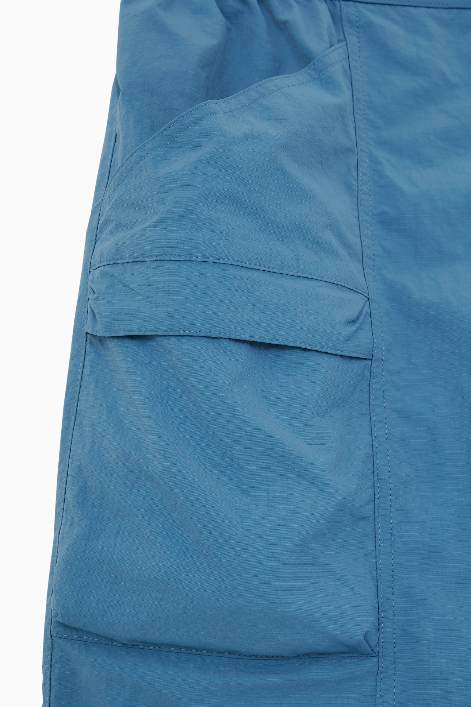 UTILITY SWIM SHORTS - BLUE/DARK GREEN - 4