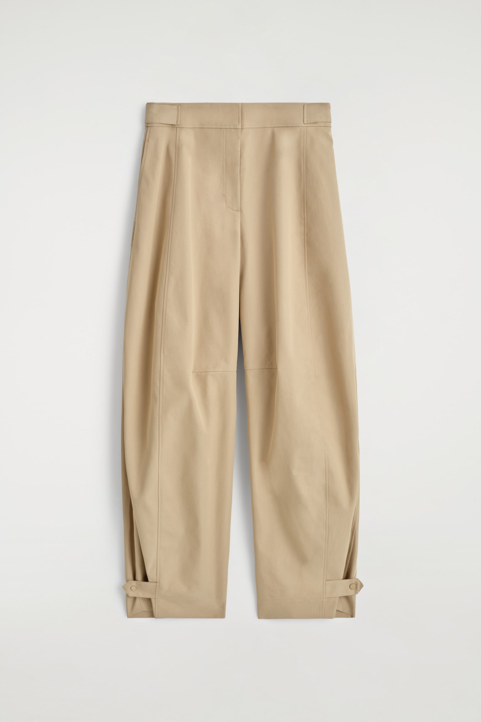 UTILITY-HOSE MIT BARREL-BEIN - BEIGE - 2