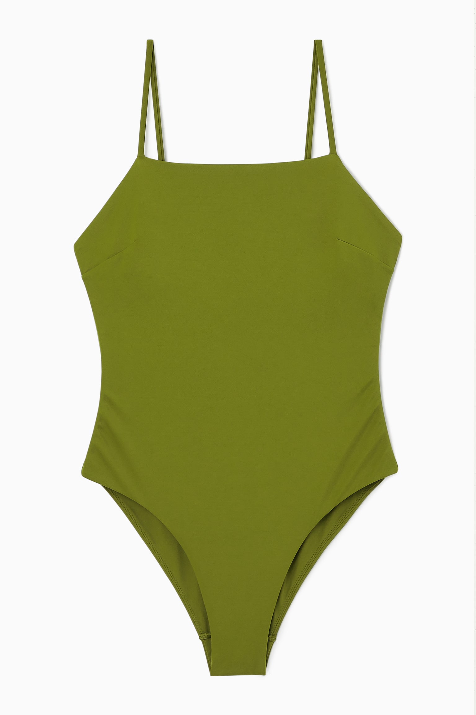 CROSSOVER-BACK SWIMSUIT - GREEN/MULTICOLOURED - 1