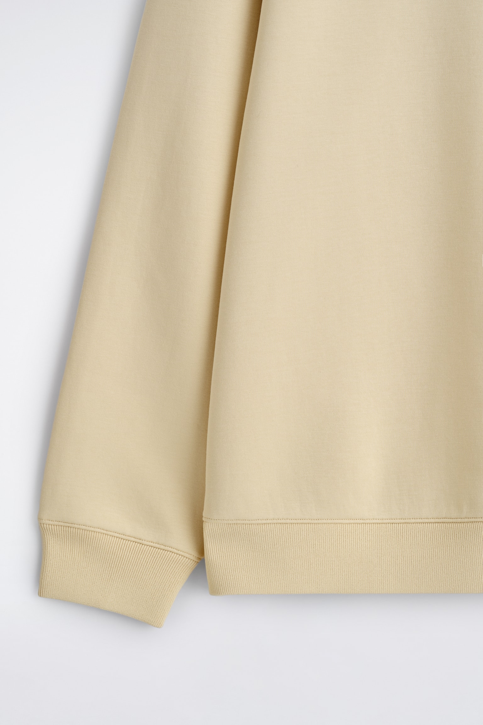 LOCKERES SWEATSHIRT AUS SCUBA - HELLGELB/GRAU MELIERT/SCHWARZ - 4