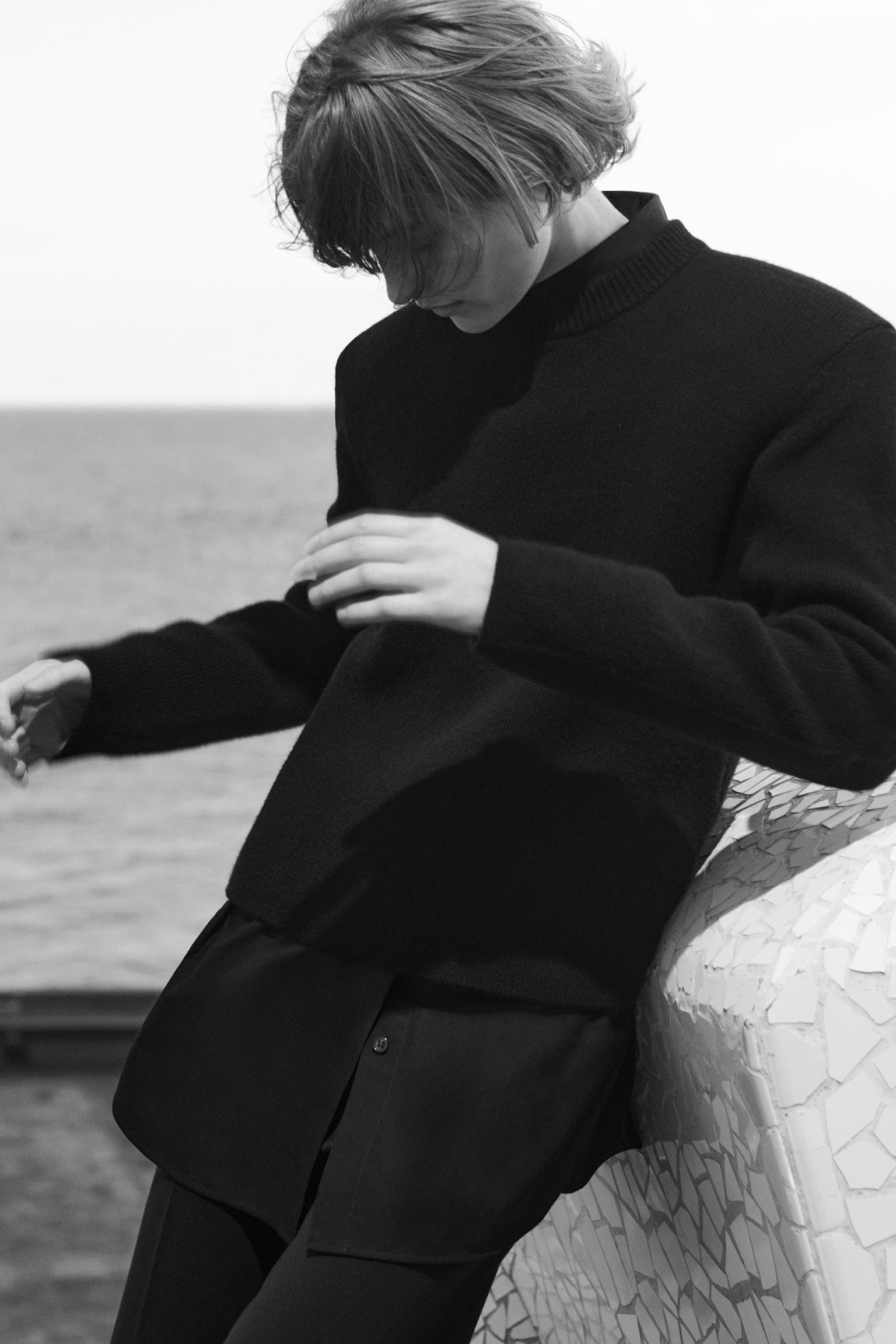 Räätälöity puuvillakauluspaita - laivastonsininen - 7