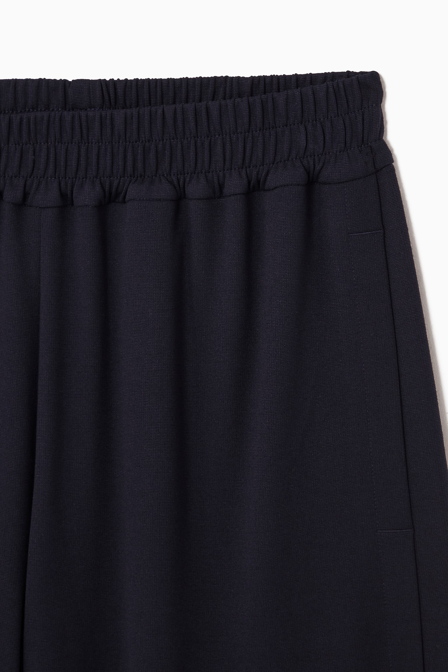 MILANO-KNIT CULOTTES - NAVY BLUE - 4