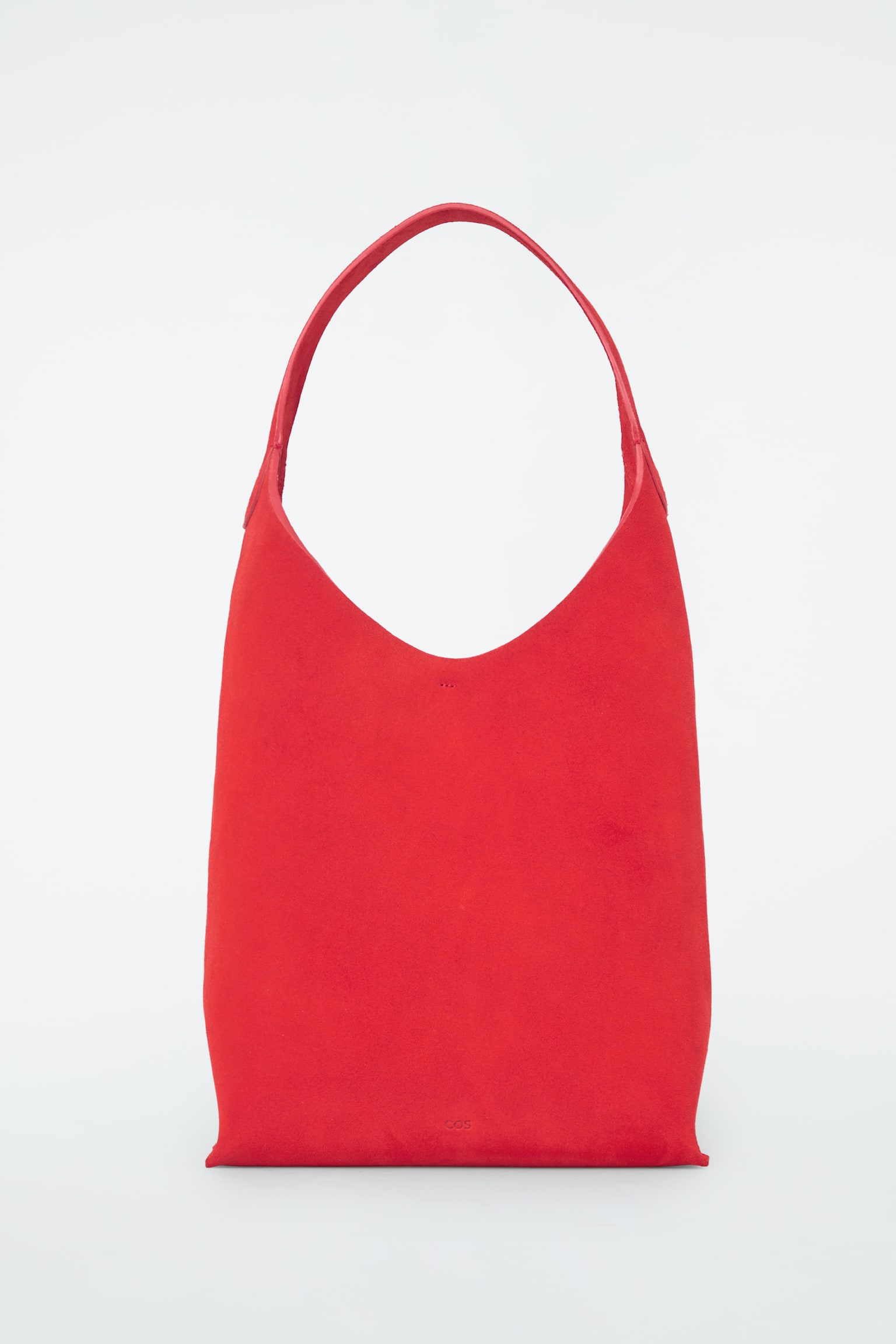 SERIF MINI TOTE - SUEDE - RED - 2