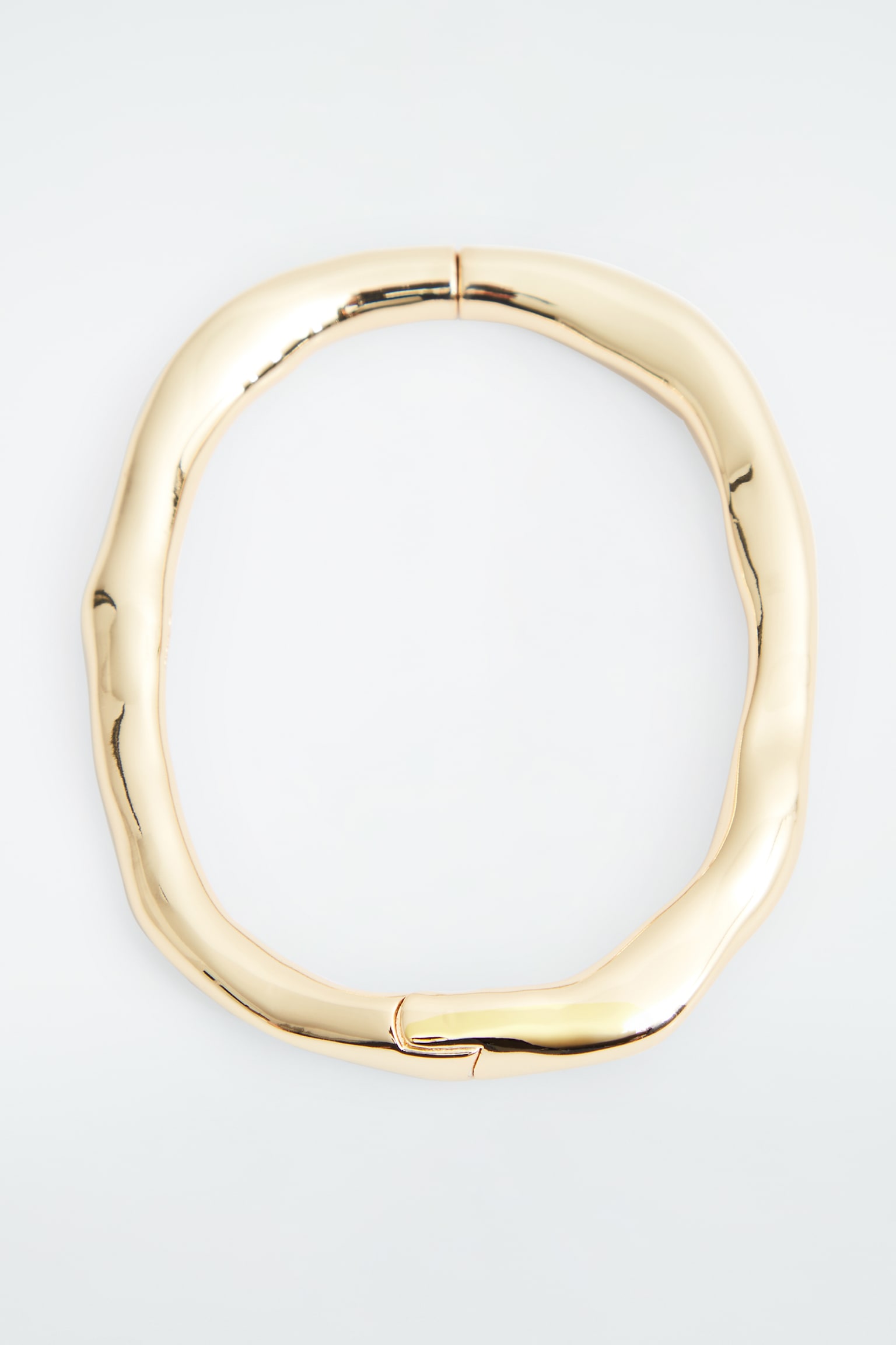 HAMMERED BANGLE - GOLD - 2