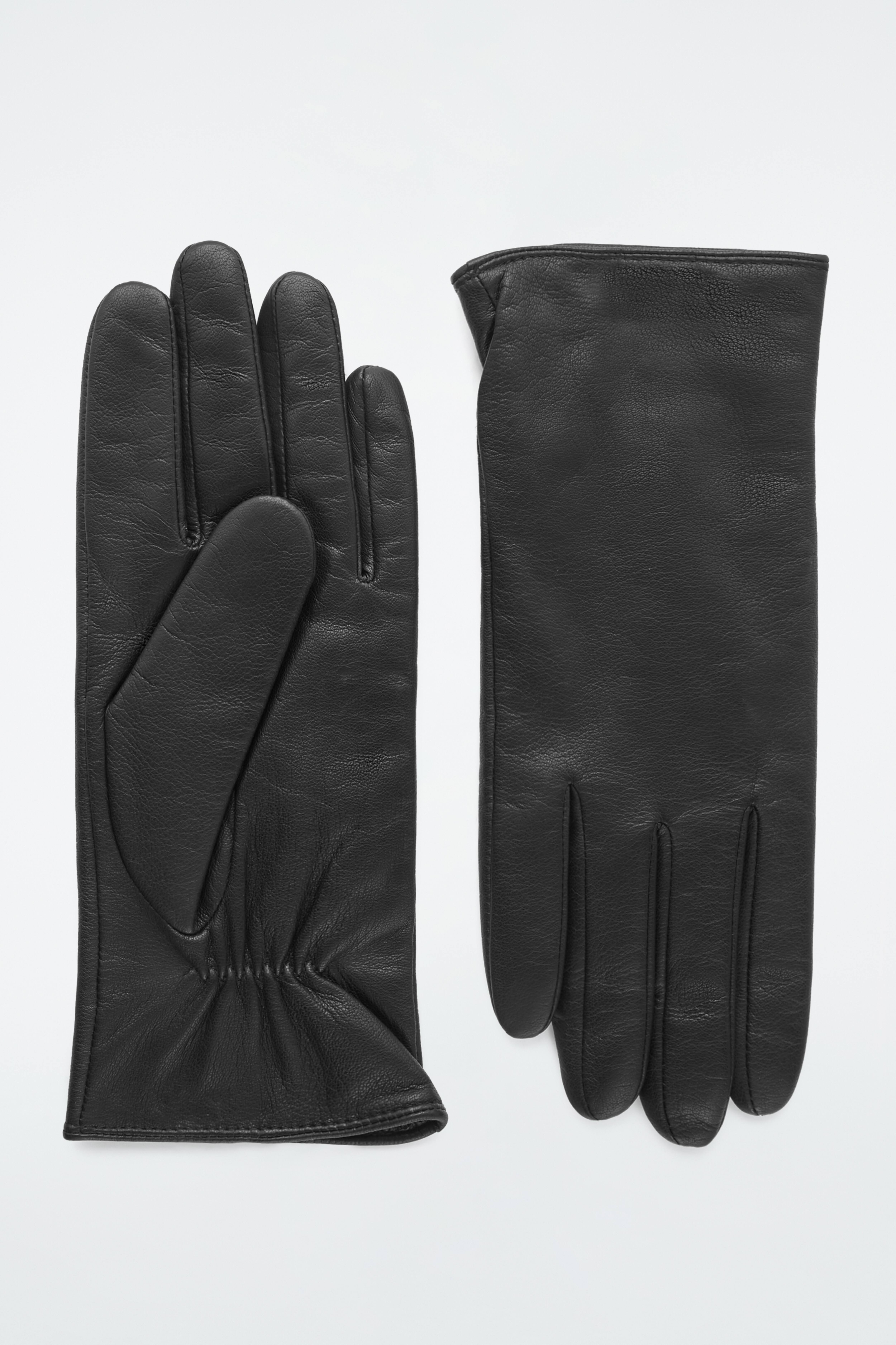 Gants Cuir Femme Hiver - Nappa Italien, écran Tactile Complet, Doublure Cachemire - 4