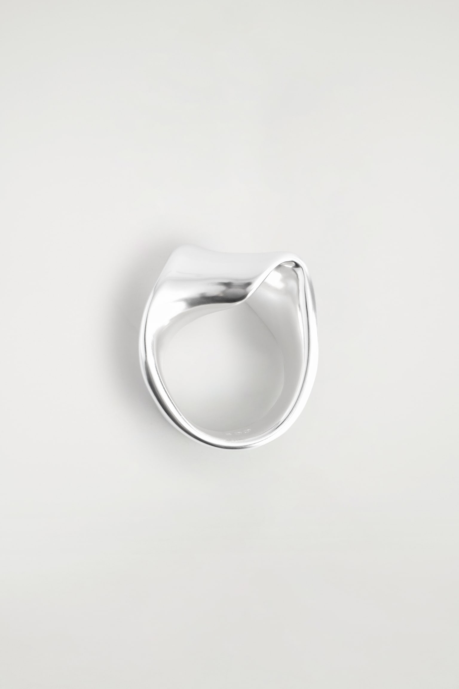 CSAVART SZALAG GYŰRŰ - EZÜST/ARANY - 3