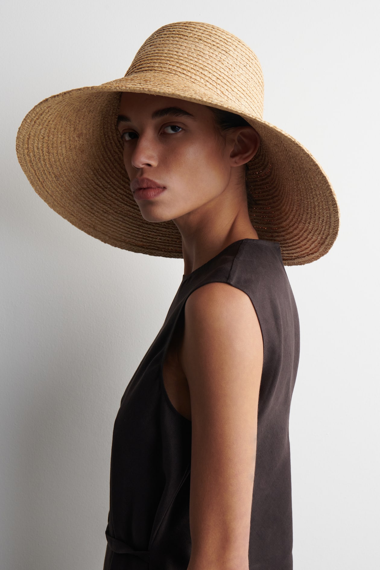 Chapeau De Paille Géant Beige Eliurpi - Taille Unique XL, Chapeau De Soleil Pour L'été