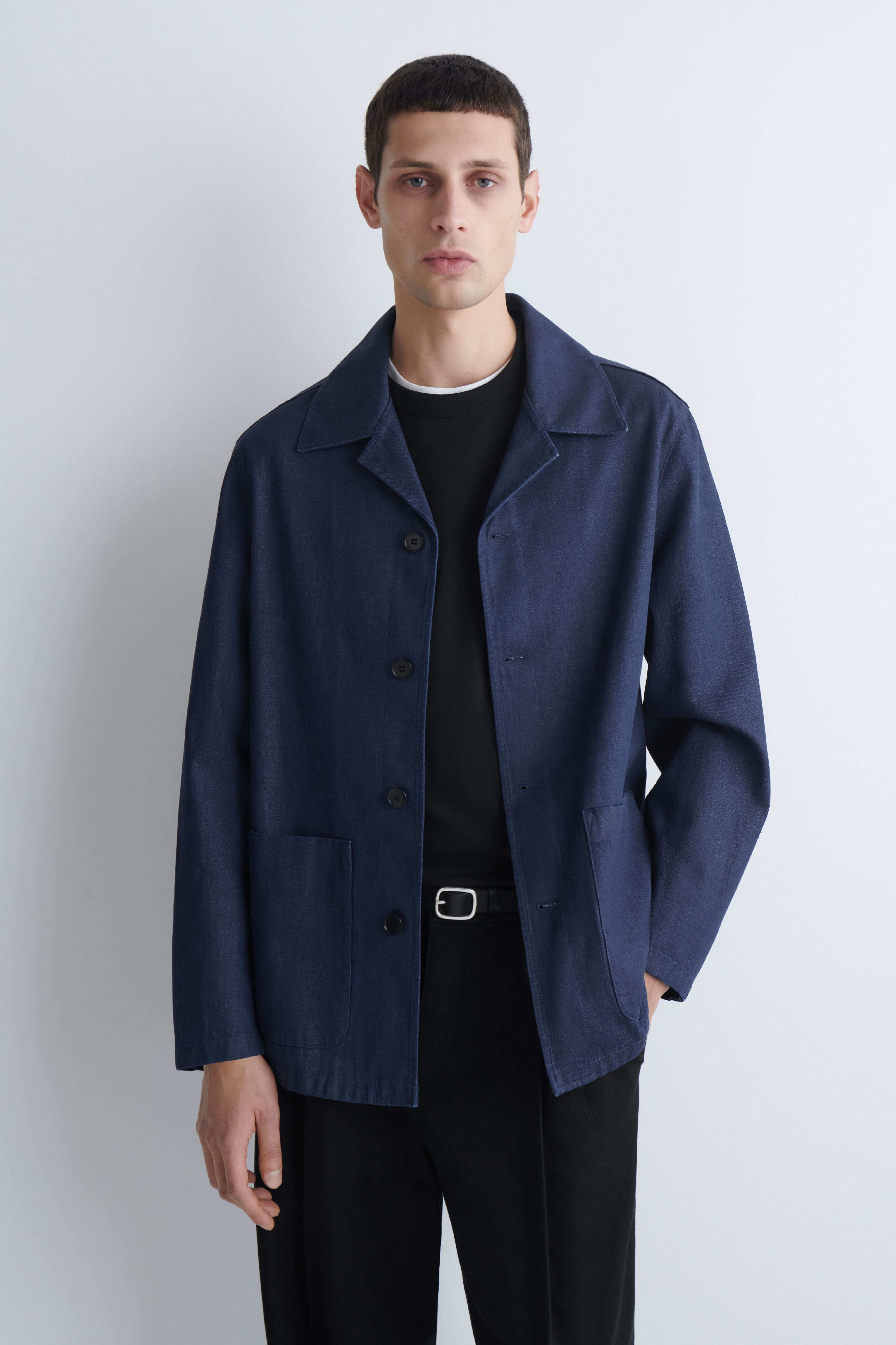 OVERSHIRT IN DENIM - INDACO