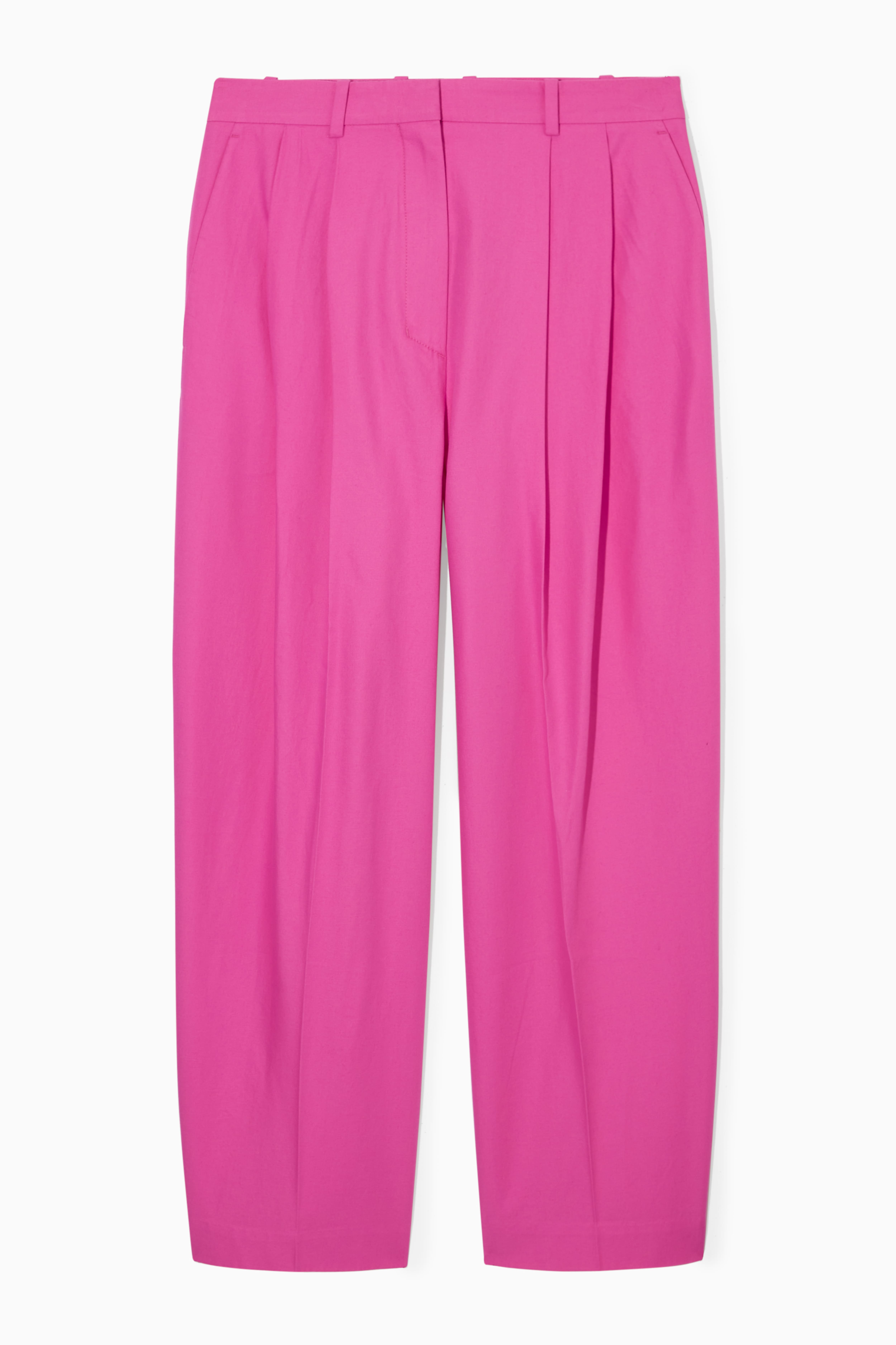 RELAXED TAILORED WIDE LEG TROUSERS