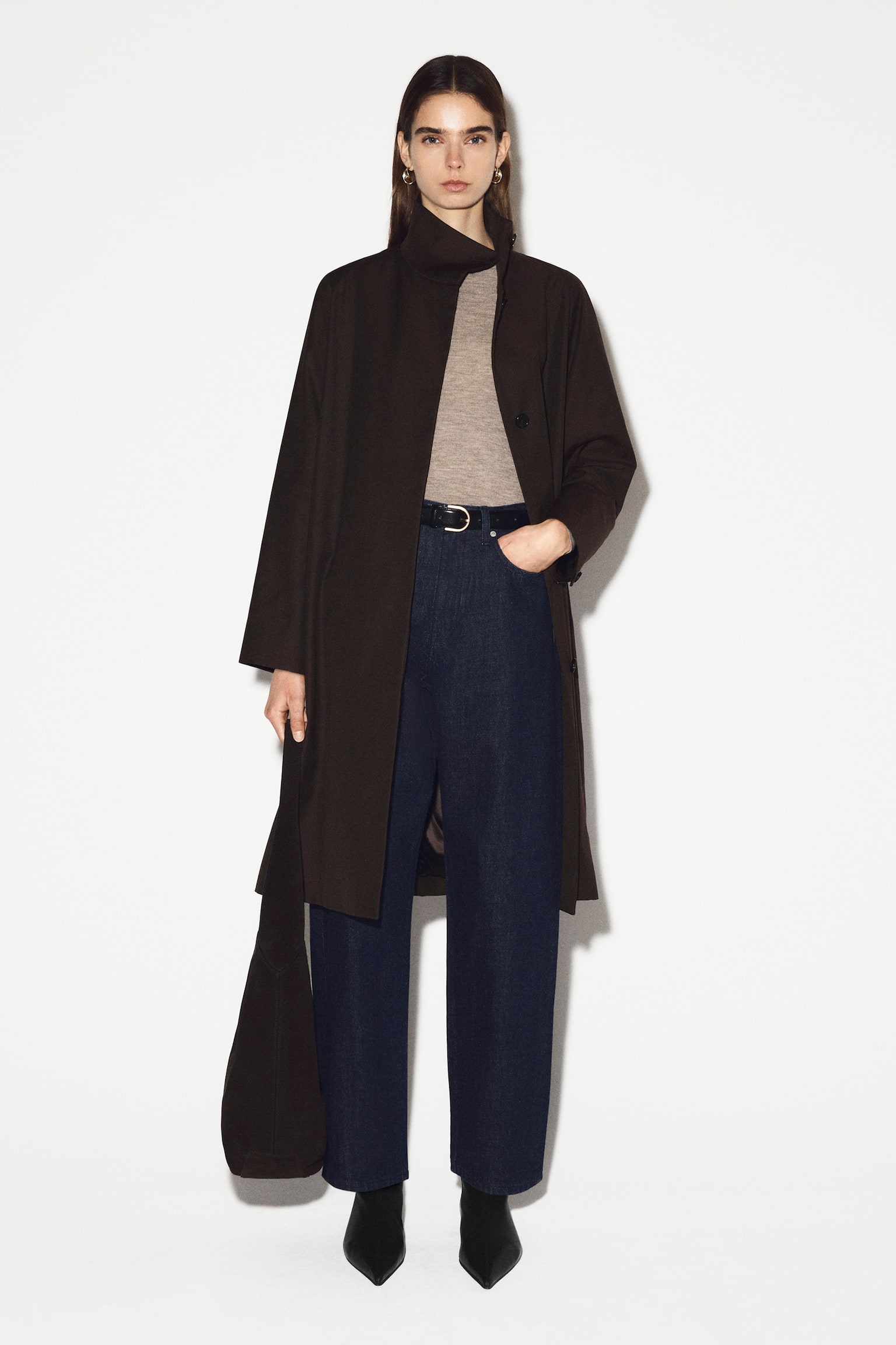 BAY BARREL-LEG JEANS - DONKERBLAUW/Kaki bruin/LICHTROZE/WIT/ZWART/BLAUW - 7