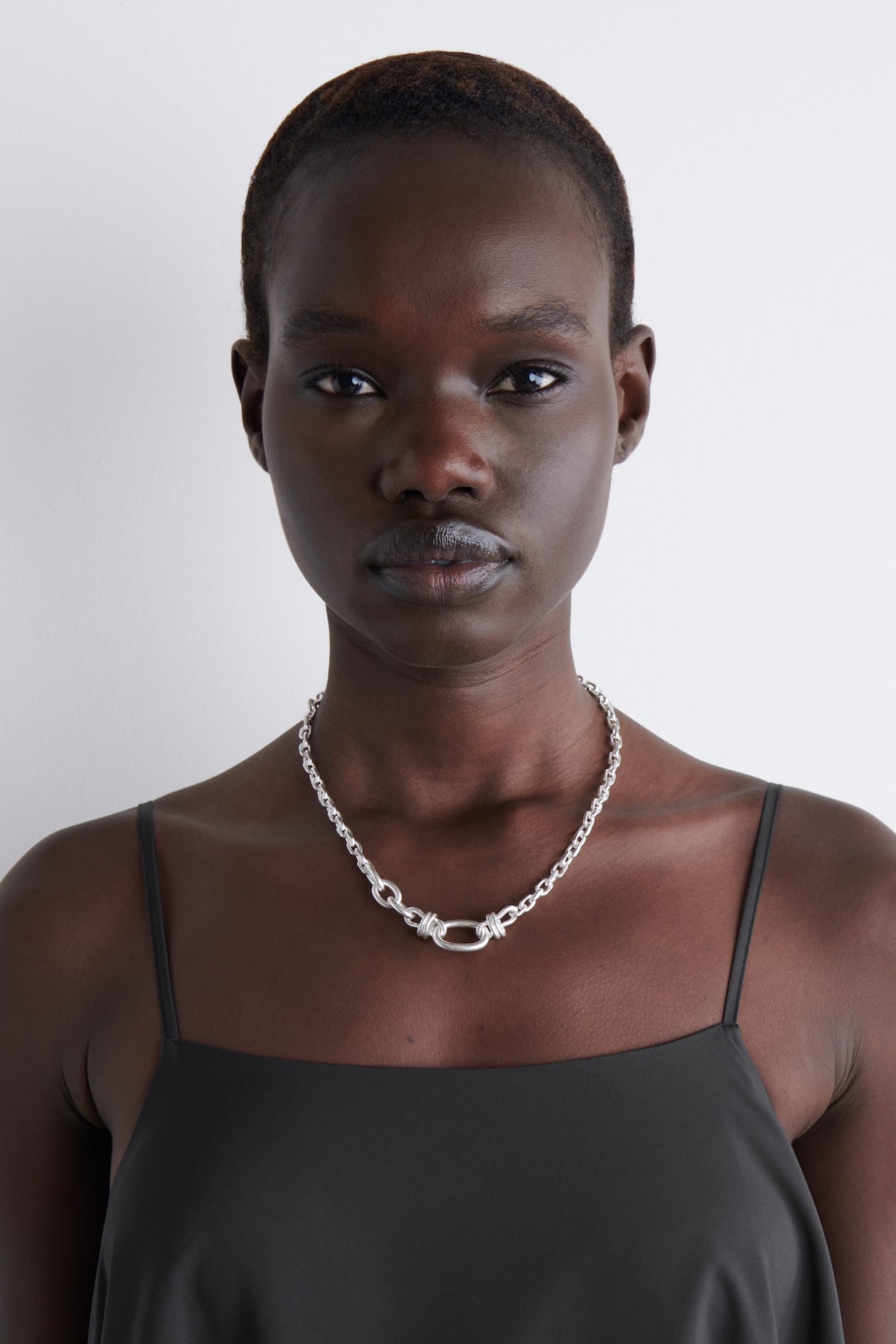 Collana in acciaio inossidabile con charm, ciondolo arcobaleno, and