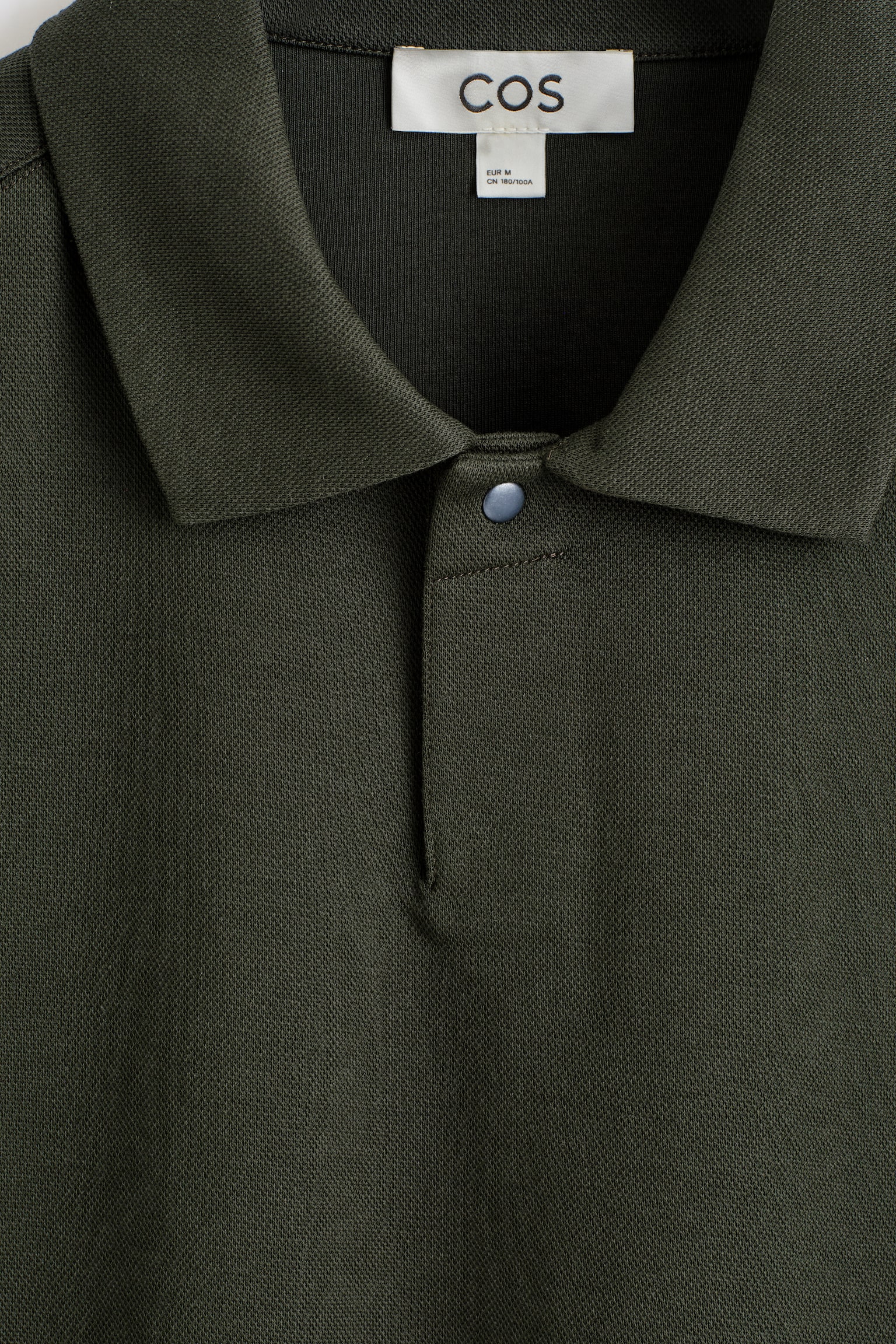 POLO IN PIQUÉ DI COTONE - VERDE SCURO - 6