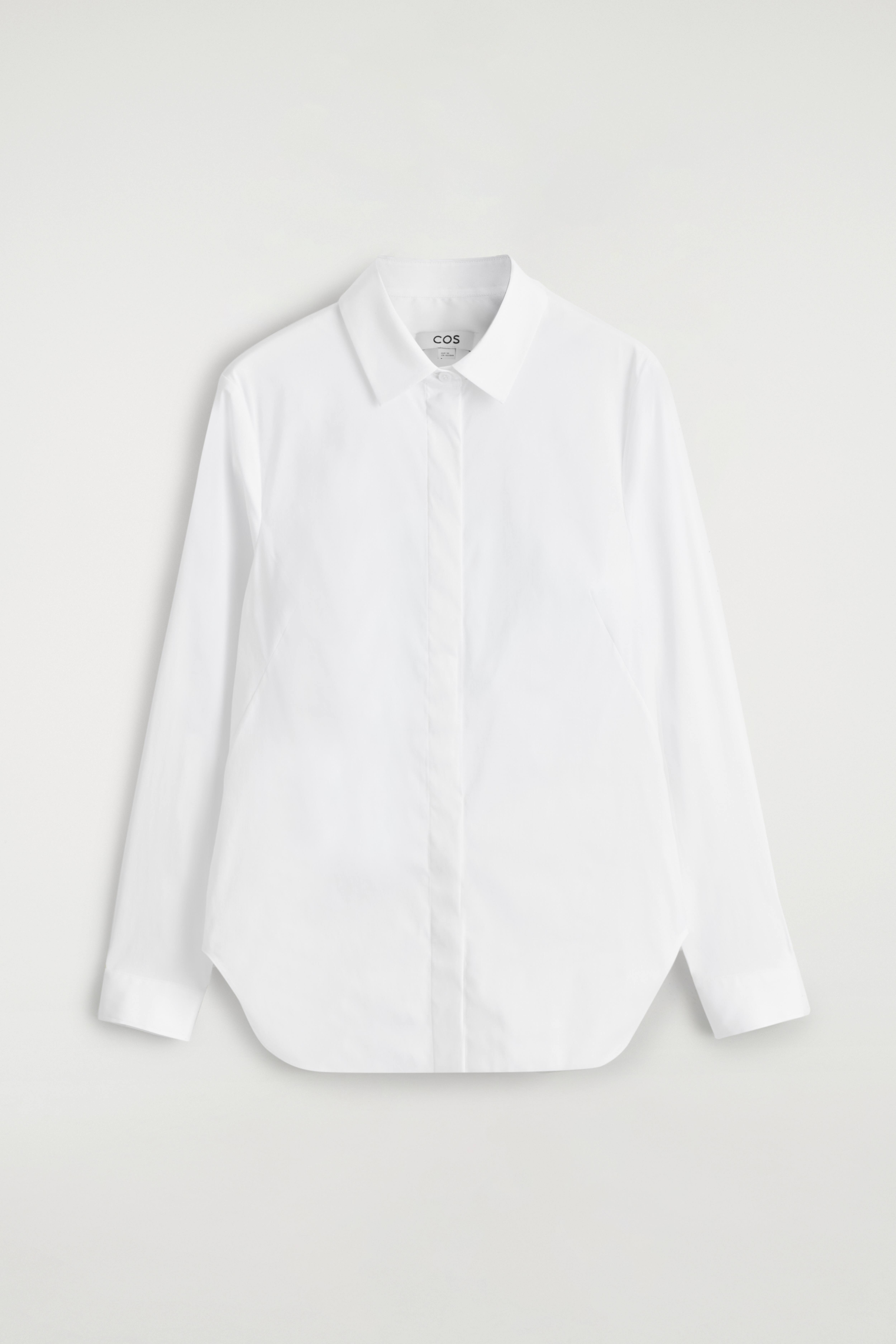 CAMICIA CLASSICA IN COTONE - BIANCO
