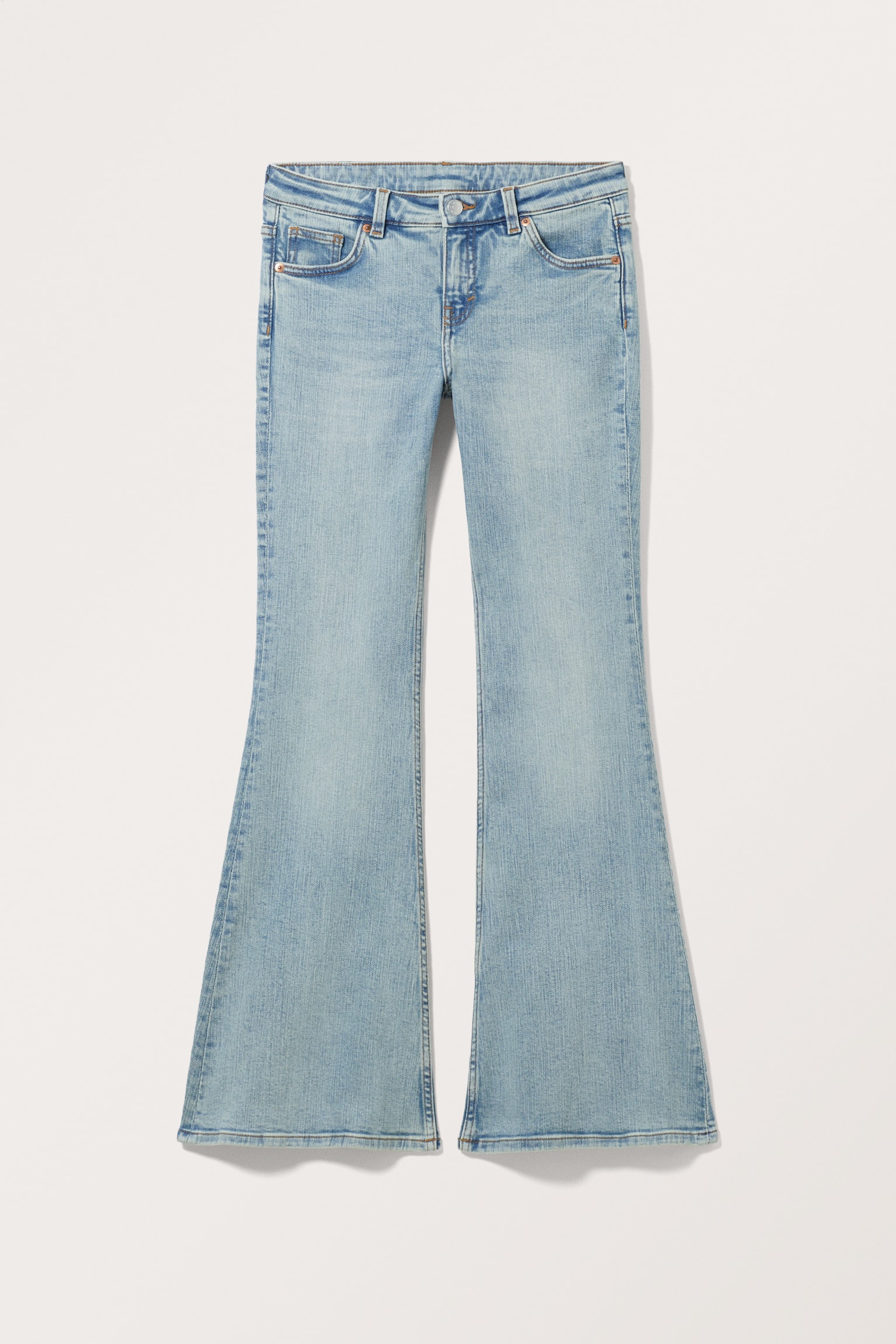 Katsumi Low Waist Flared Jeans - Space Blue/Concrete Grey/Nikki Blue/Ocean Blue/Washed Black - 2