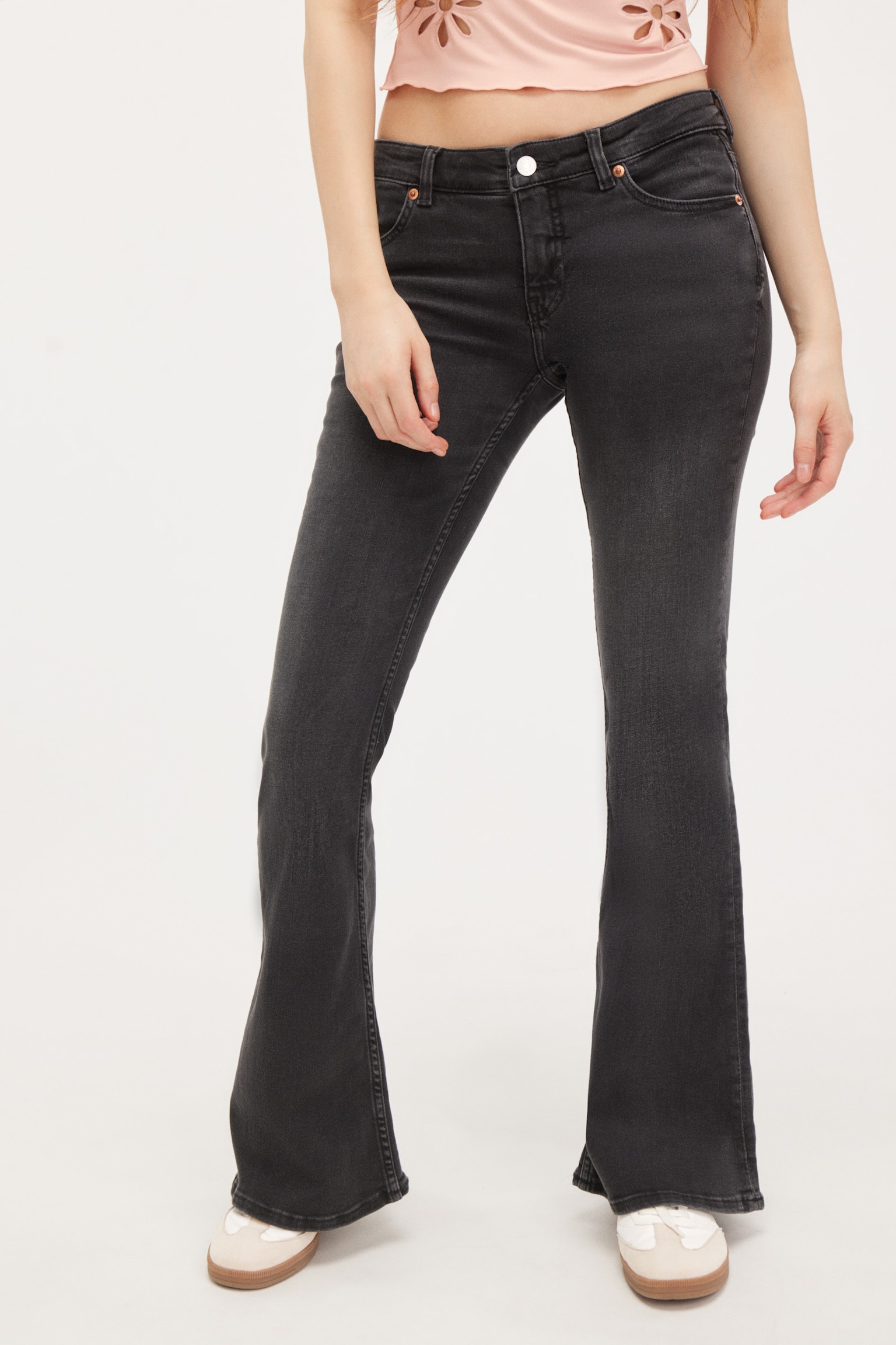 Katsumi Low Waist Flared Jeans - Washed Black/Concrete Grey/Space Blue/Nikki Blue/Ocean Blue - 4