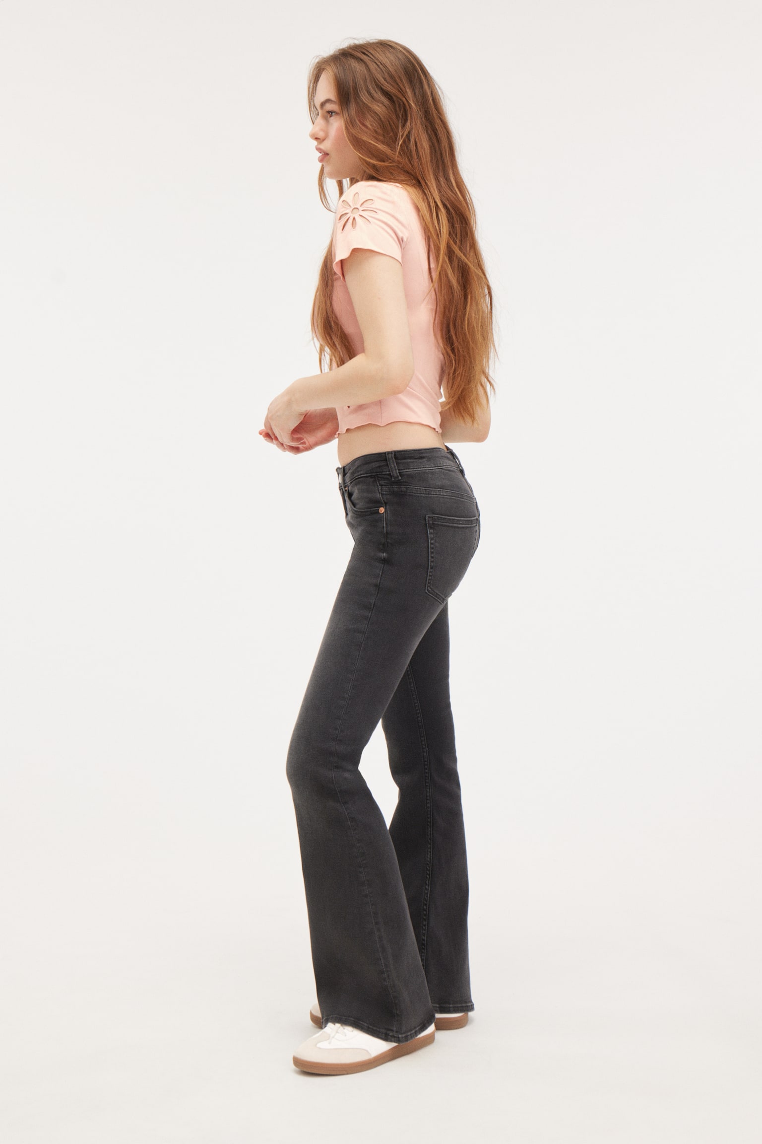 Katsumi Low Waist Flared Jeans - Washed Black/Concrete Grey/Space Blue/Nikki Blue/Ocean Blue - 5