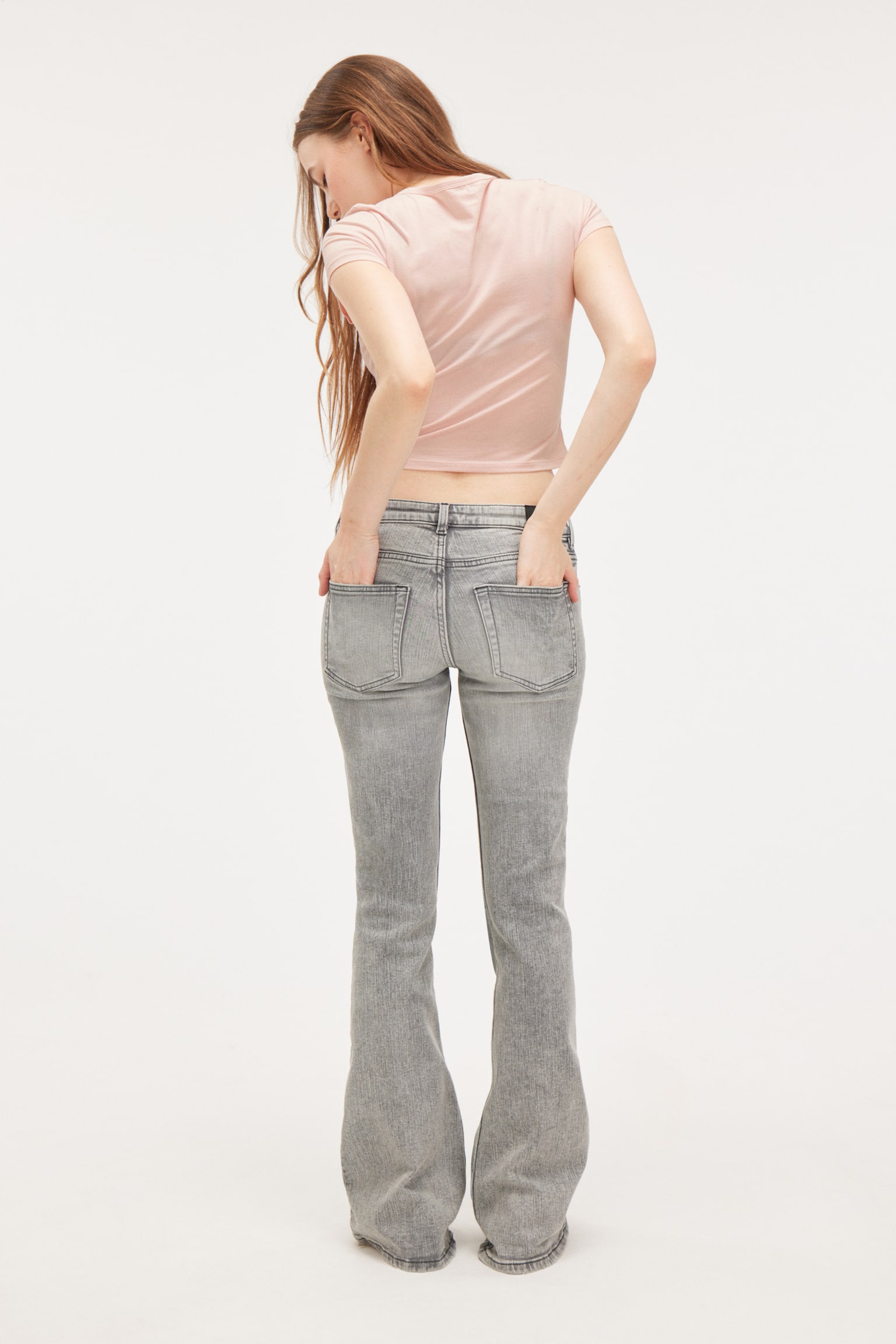 Katsumi Low Waist Flared Jeans - Concrete Grey/Space Blue/Nikki Blue/Ocean Blue/Washed Black - 3