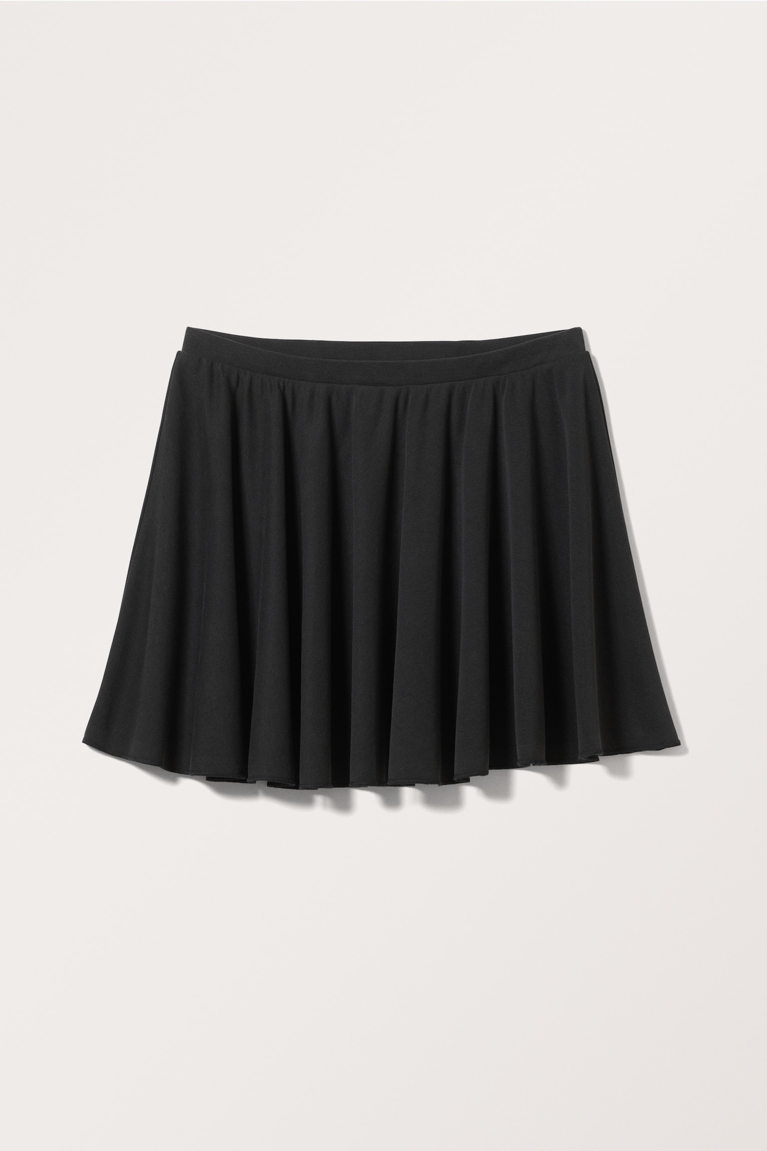 Short Pique Skirt - Black/Dusty Mole/Dusty Khaki/Red - 2