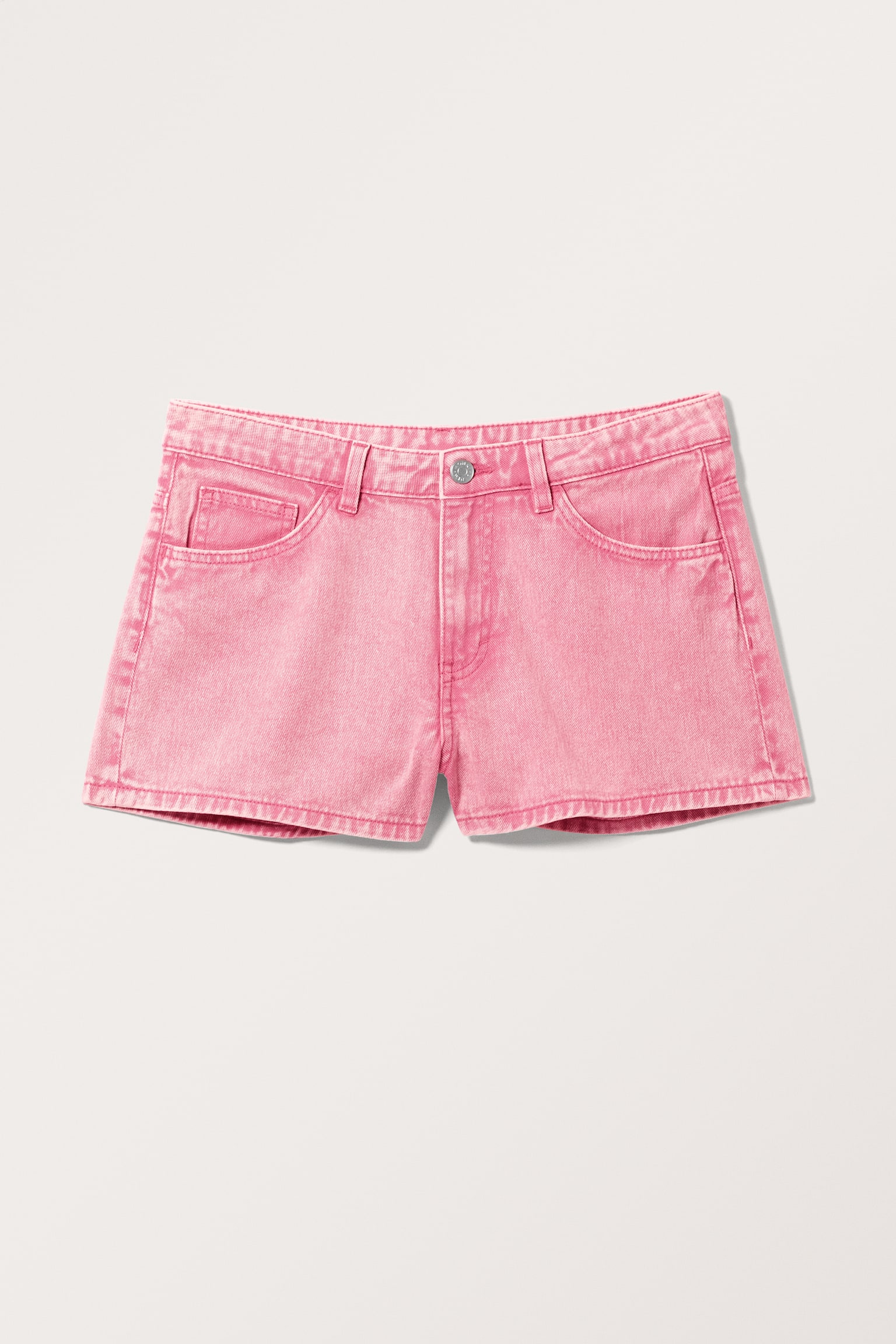 Korta twillshorts - Washed Pink/Vit/Tvättad beige/Washed Black - 2