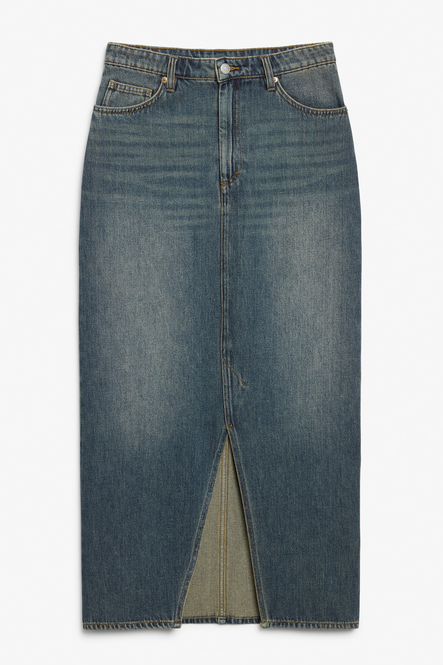 Midi denim skirt - Blue/Black/Mid blue/Classic blue/Grey - 2