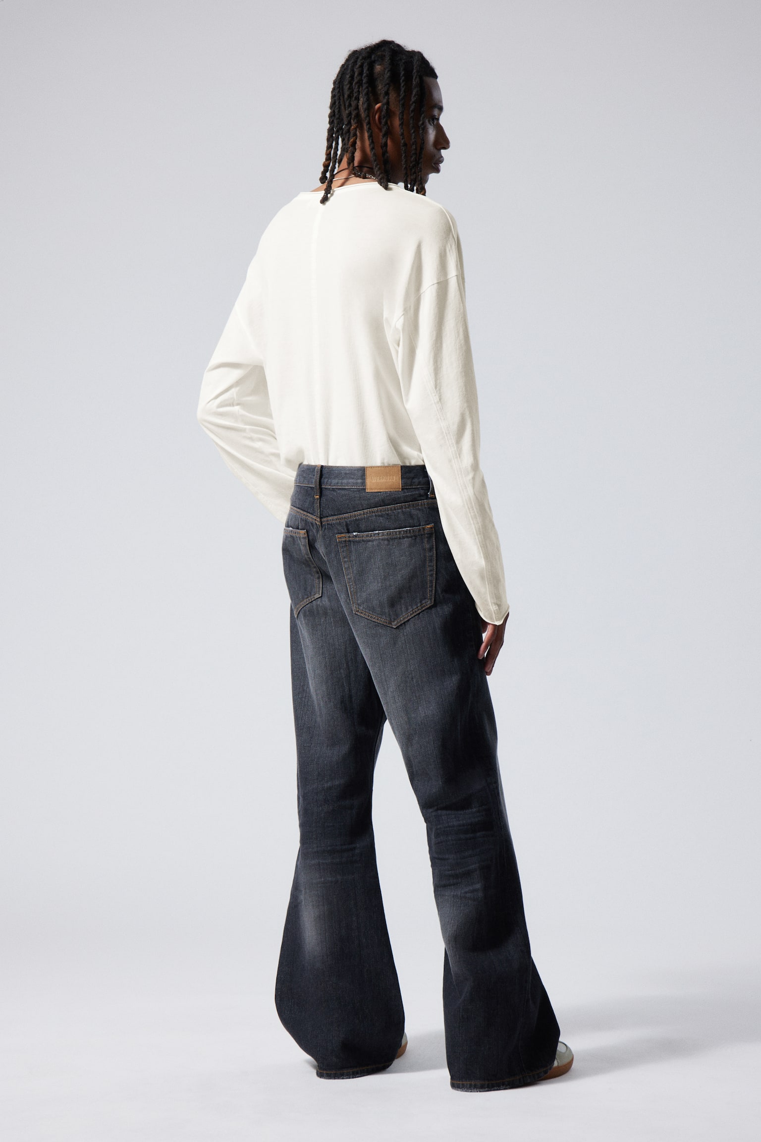 Time Loose Bootcut Leg Jeans - Ash Black - Black/Mine Blue - Medium Blue/Deep Ocean Blue - Dark Blue/Jackpot Blue - Medium Blue - 3