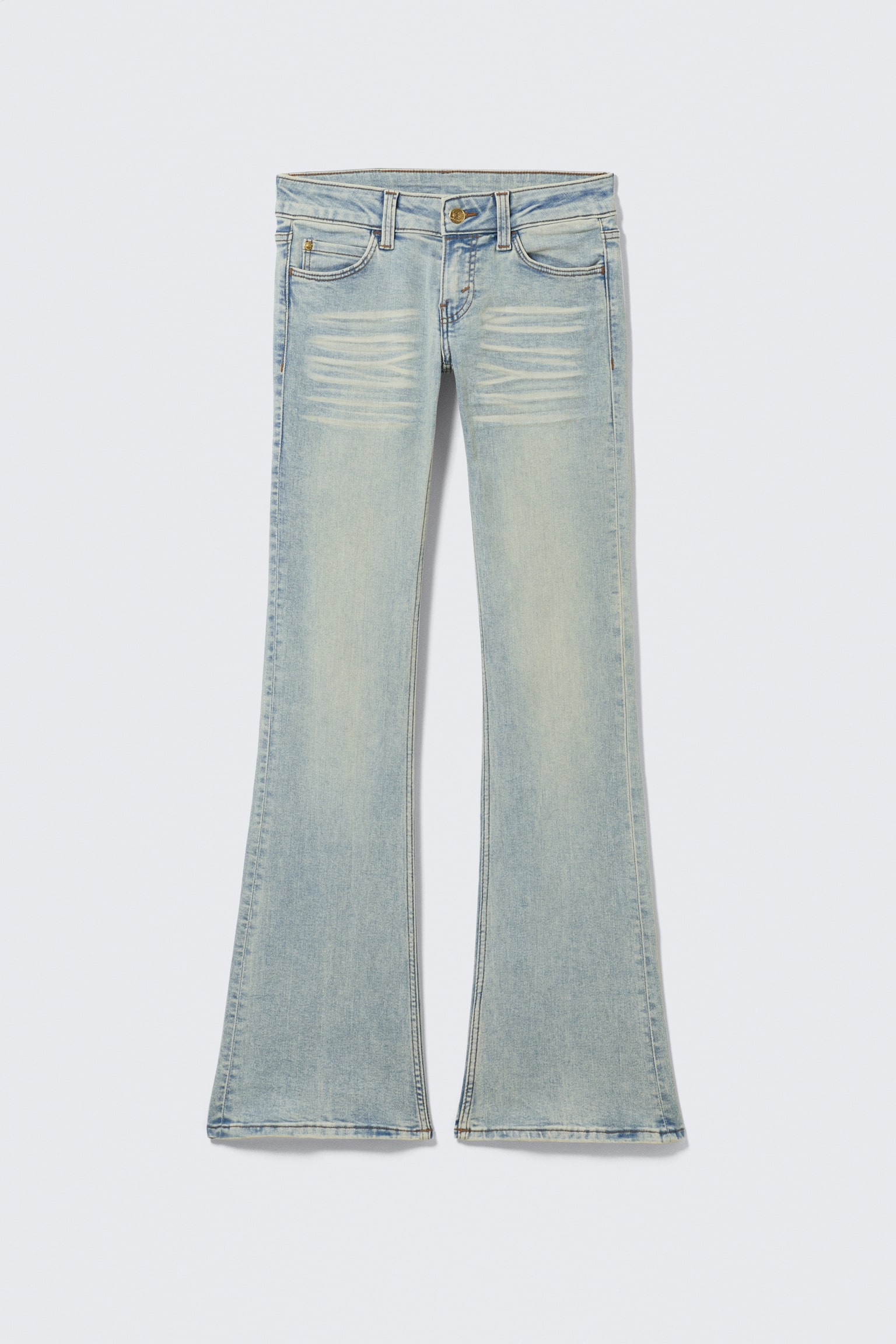 Jeans Booty Bei bootcut skinny a vita bassa - Azzurro/Star Blue – Blu scuro/Blue Moon – Blu medio/Cloudy Blue - Blu medio/Lavaggio blu – Blu scuro/Blue Spray - Blu scuro/Azzurro/Spray nero/Lavaggio nero - 2