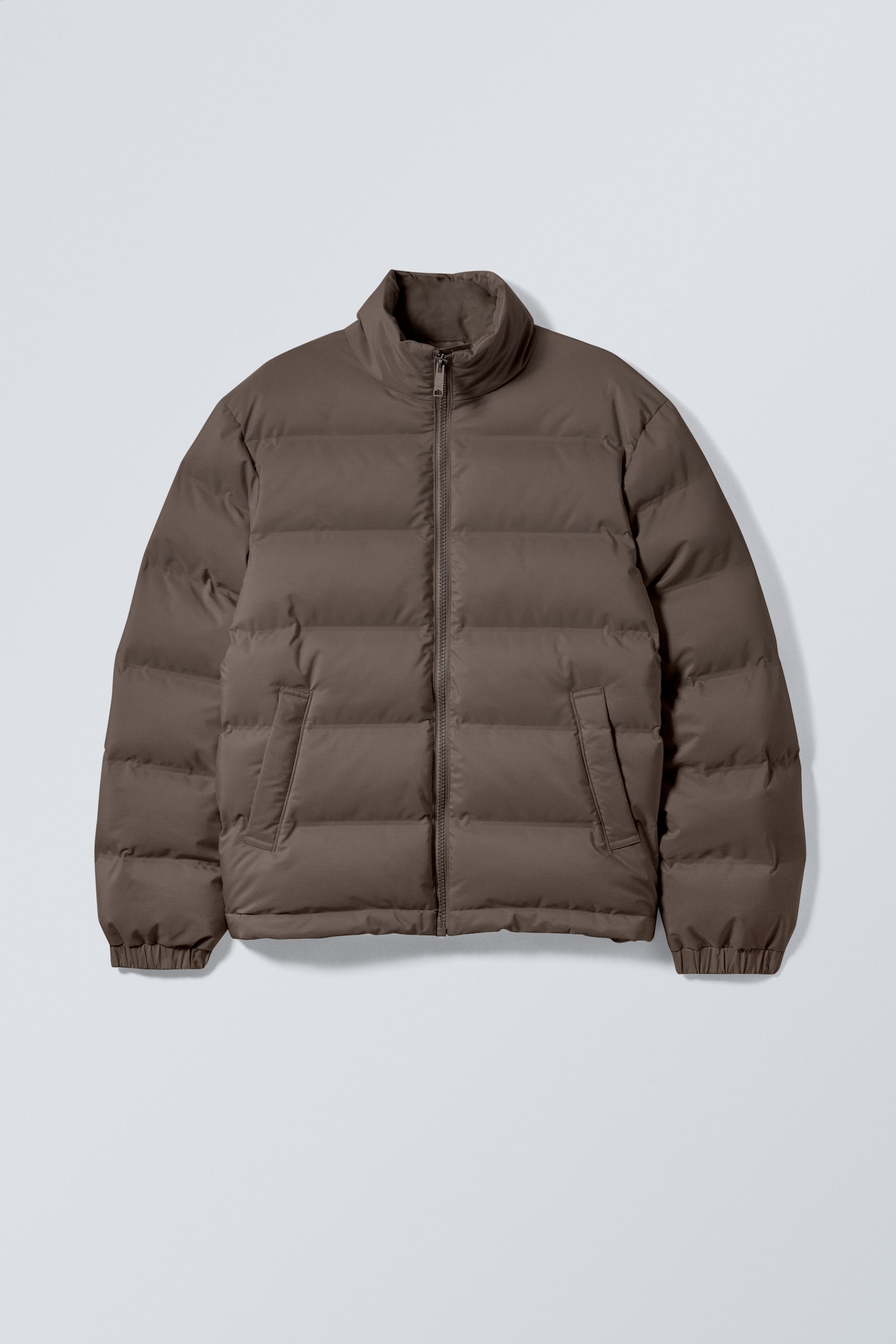 Cole Puffer Jacket - Dark Mole/Black/Light Dusty Grey - 2