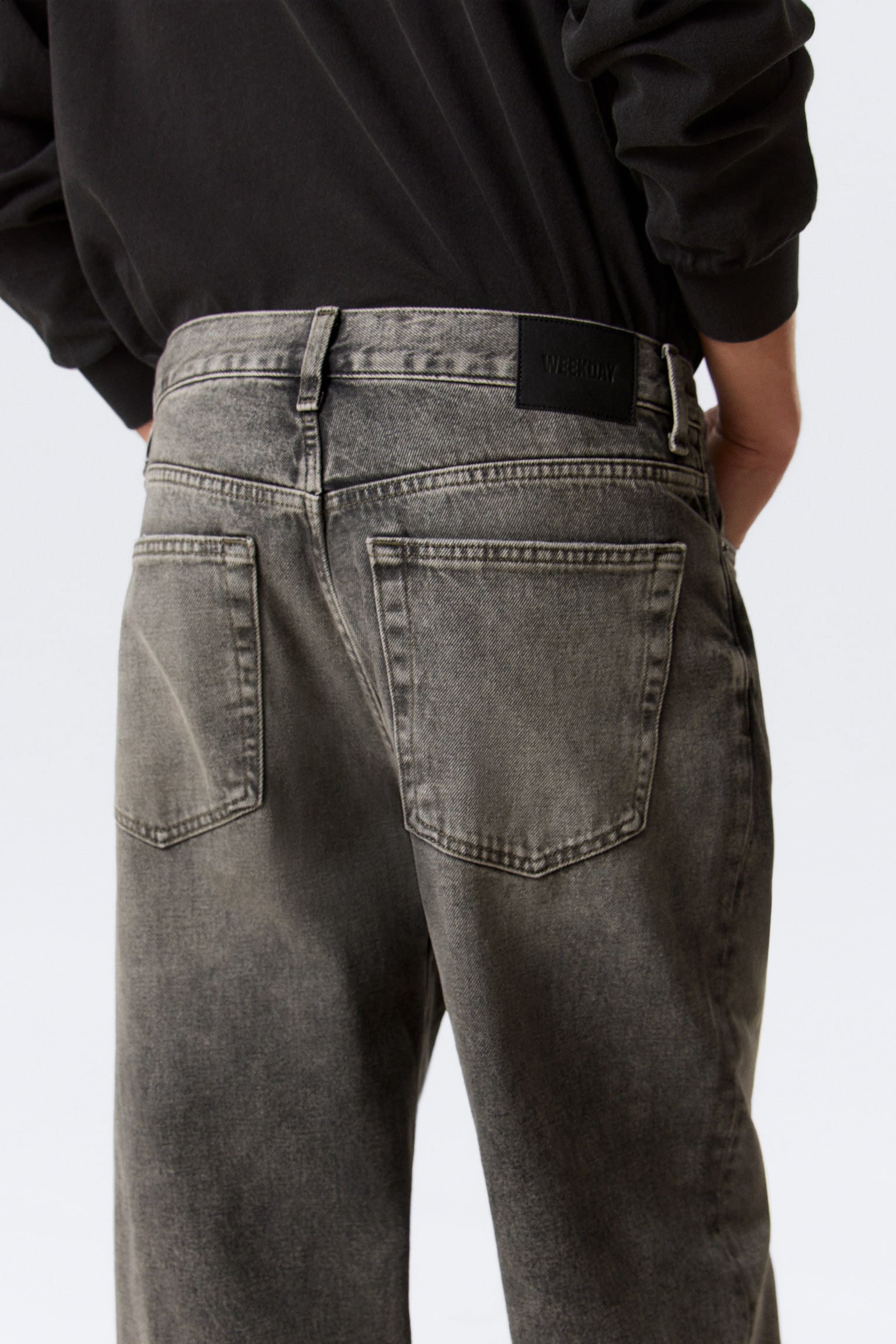 Galaxy Mid Rise Loose Straight Leg Unisex Jeans - Redondo Black - Sort/Kimberley Blue - Light Blue/Gloria Blue - Medium Blue/Port Blue – lyseblå/Second Blue - Blue/Deep Ocean Blue – mørkeblå/2000 Blue – mellemblå/Blue Rinse – mørkeblå/Tuned Black – sort/Blue Fade – mellemblå/90s Blue – mellemblå/Canyon Grey – mellemgrå - 6